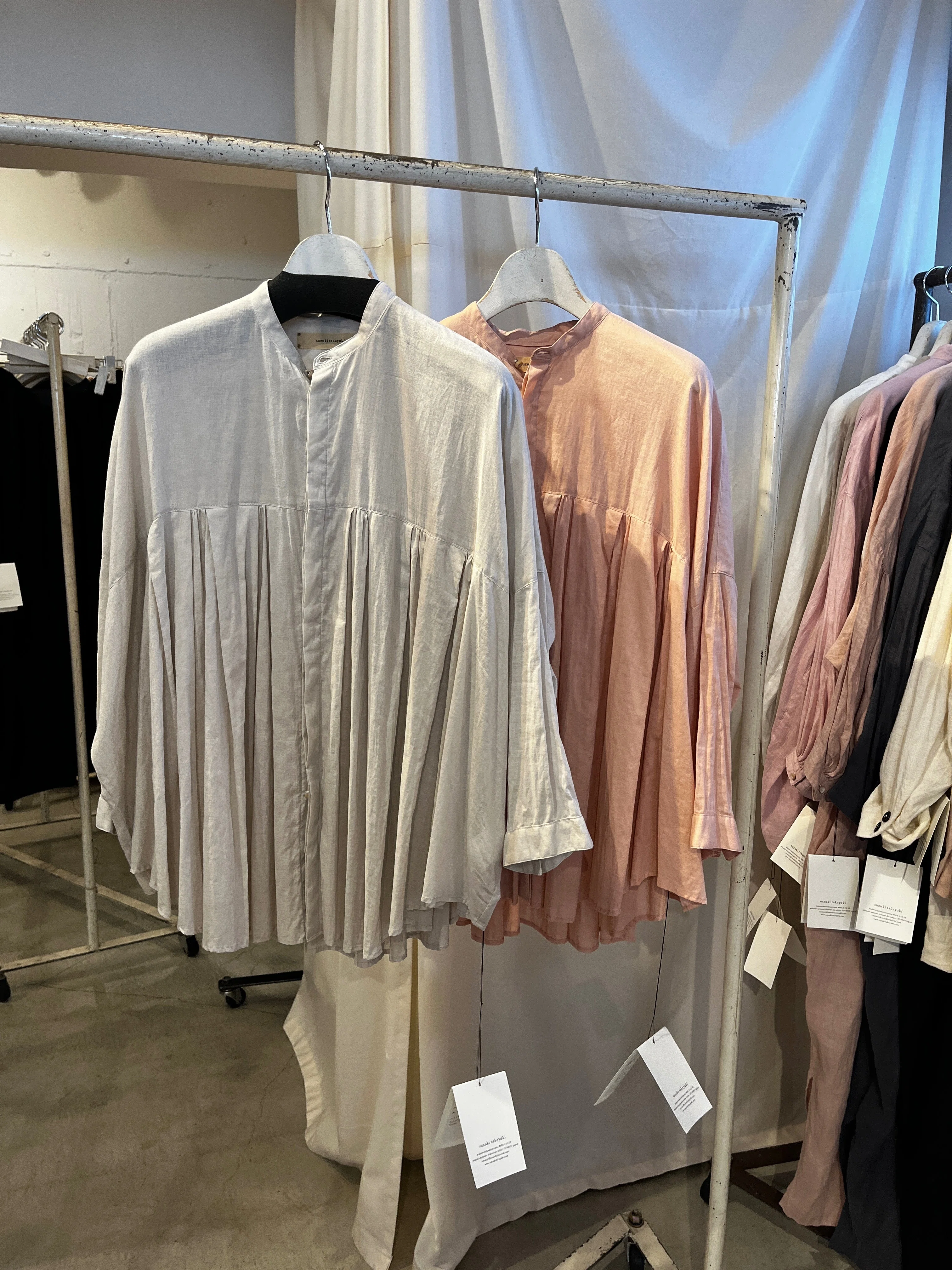 suzuki takayuki 2026 spring-summer 展示会での物撮りでご紹介vol.1