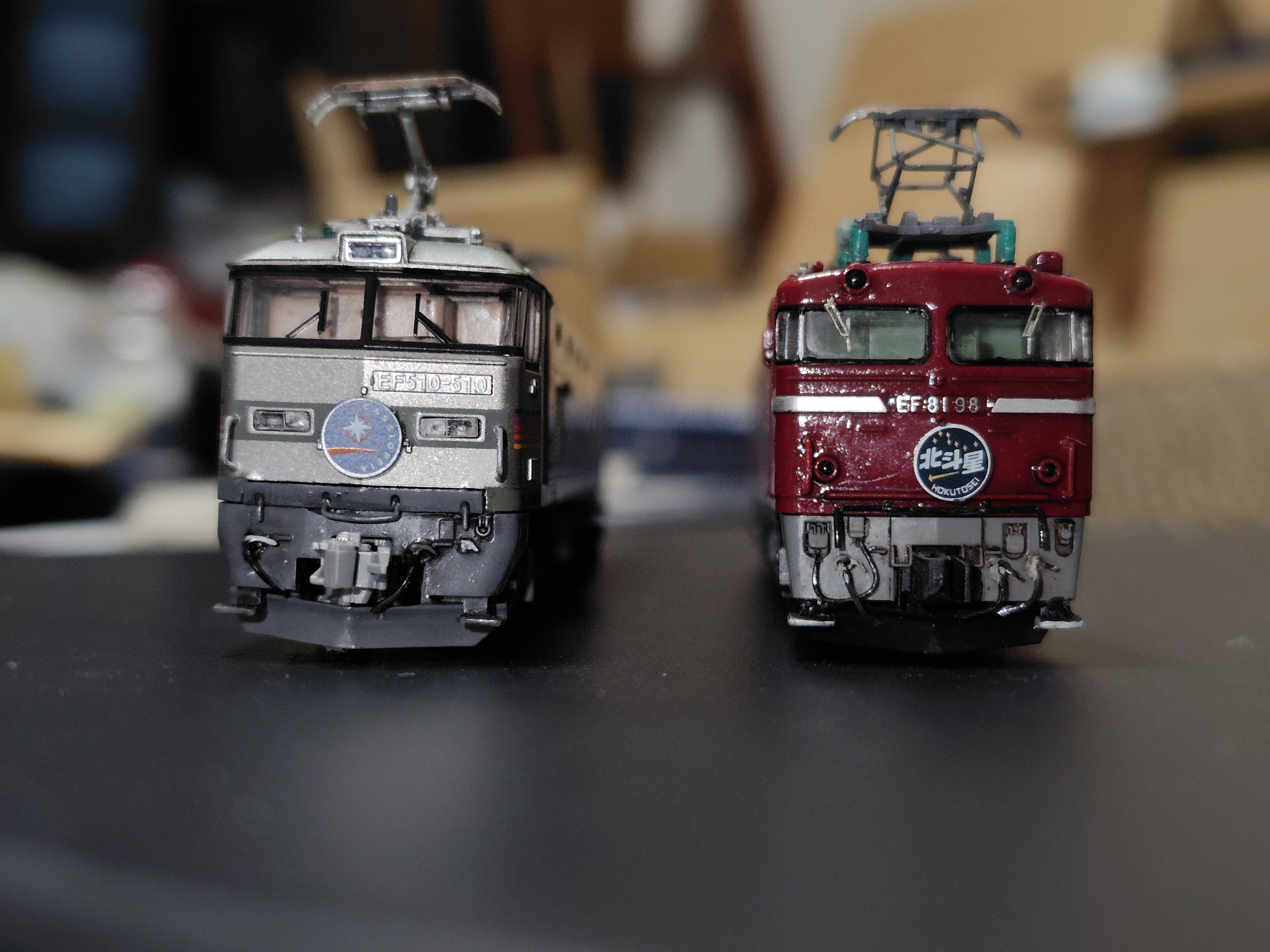 模型加工》TOMIX 9108 EF510-500(カシオペア色)のアップグレード｜さもこう