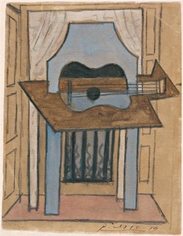 パブロ・ピカソ、【NATURE MORTE AU GUERIDON …】 パブロ・ピカソ、【NATURE MORTE AU GUERIDON …】 パブロ