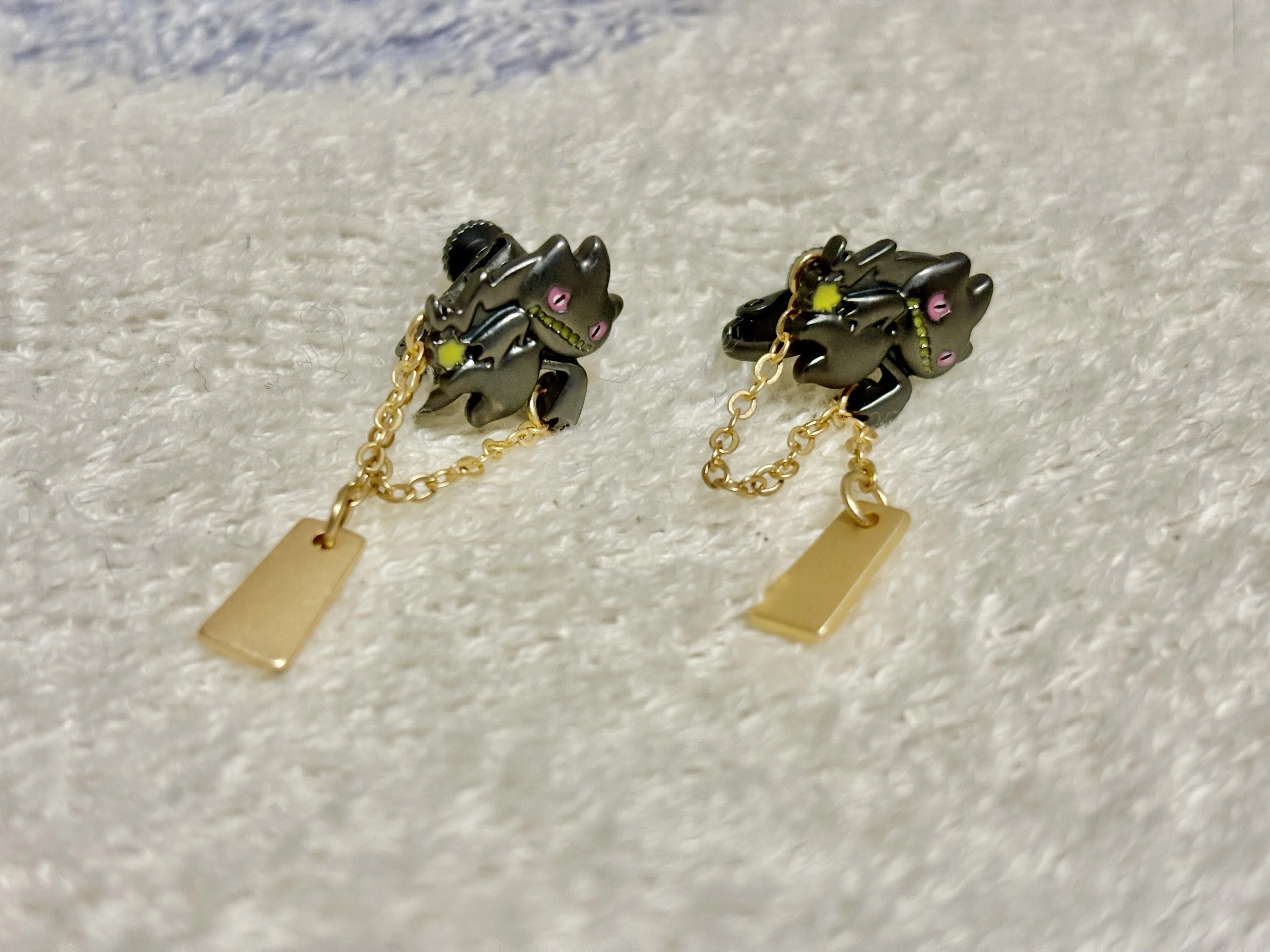 レディース K14WG オパール イヤリング 0.3ct 0.31ct 1.9g