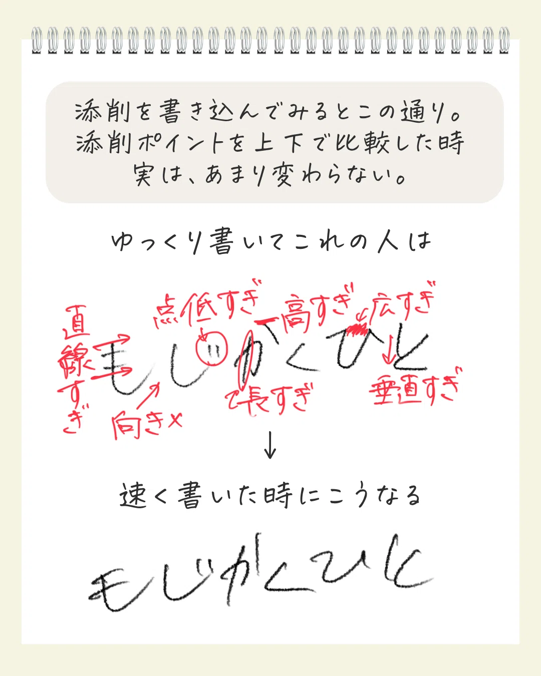 Q.速く書くことと字が綺麗になることって両立可能ですか？｜ペン字講師【文字書く人】
