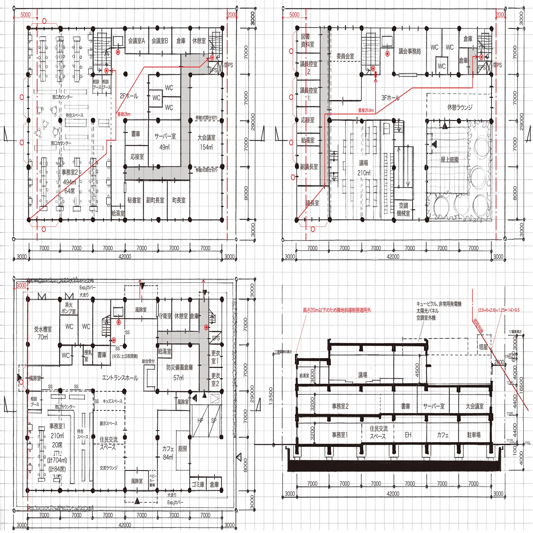 2025年一級建築士製図試験 本試験課題エスキスと感想｜kenchikutantei