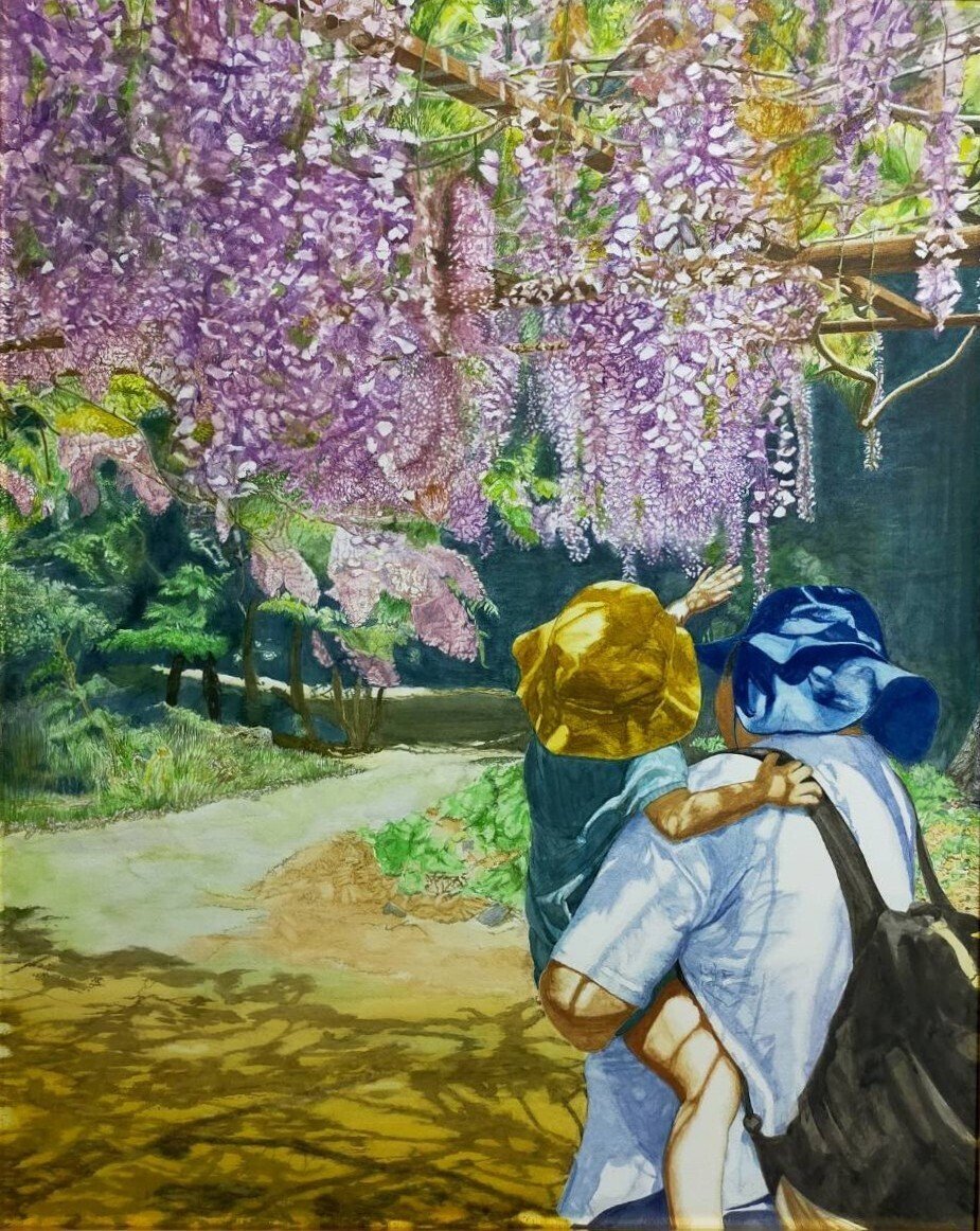 Step126】「絆」の水彩画｜瑞島 魁祐（みずしま かいゆう）