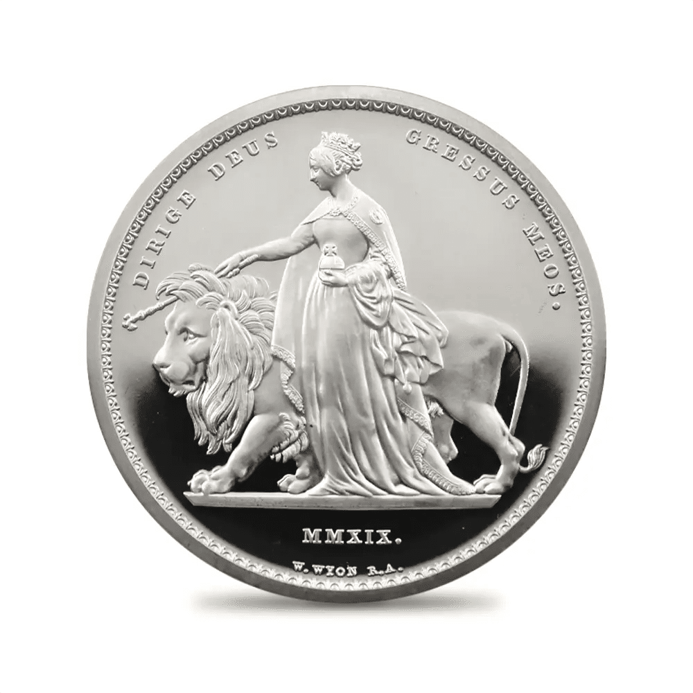 ニュージーランド造幣局発行　2019年エリザベス2世の月テーマ　銀貨　1oz ニュージーランド造幣局発行 2019年エリザベス2世の月テーマ