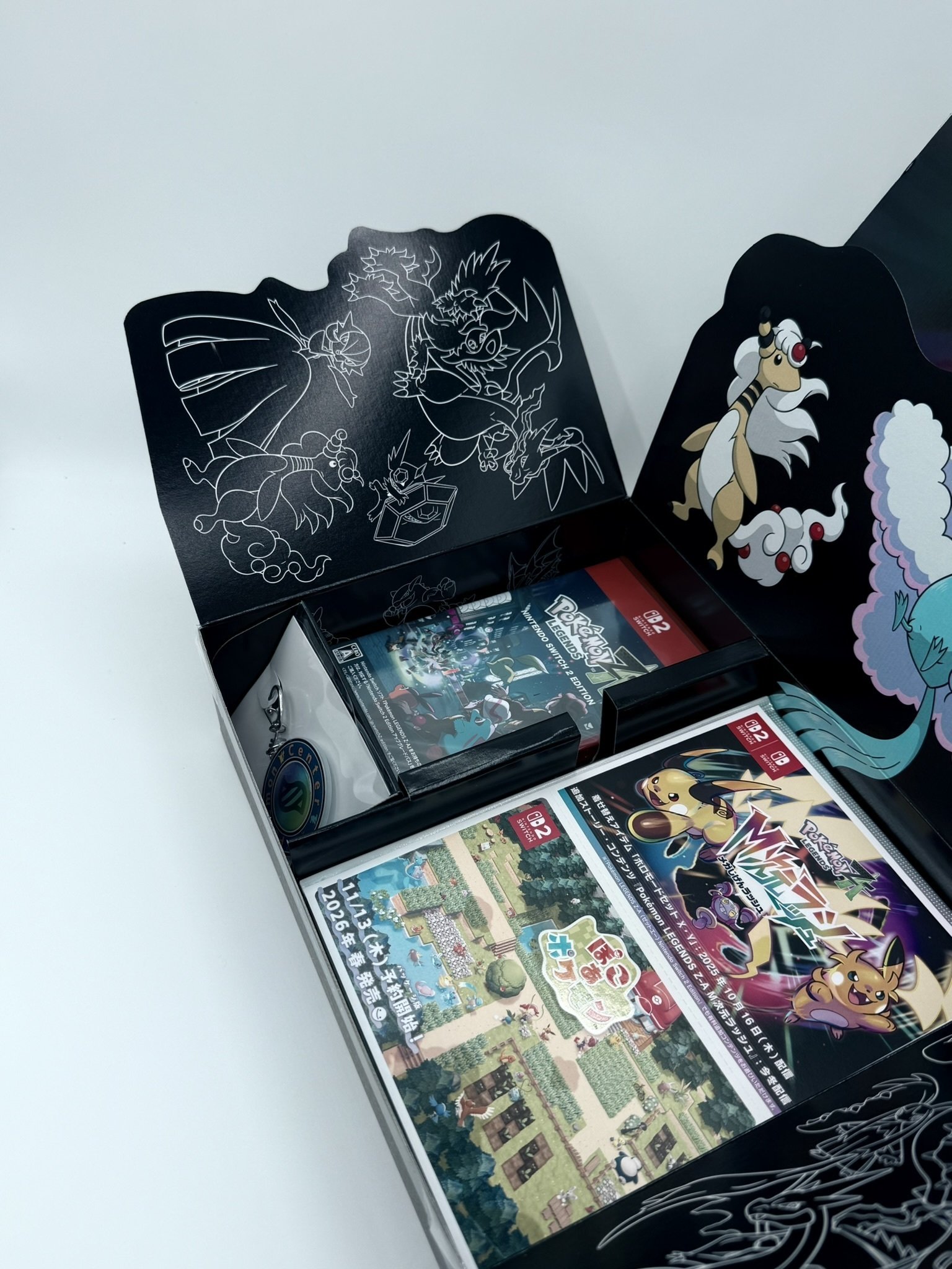 ポケモン メガシンカ 2箱 Pokémon LEGENDS Z-Aを開封｜ポケモンのゲームはポケセンで予約しよう