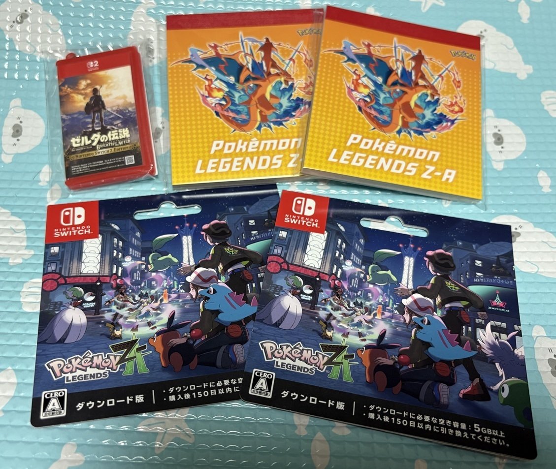 Pokémon LEGENDS Z-A を買いに行っただけのはずが、物欲が爆発した日｜ocha