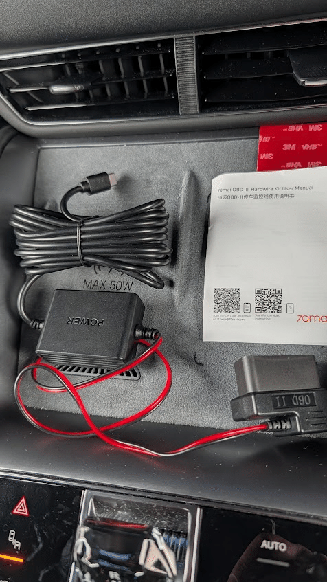 愛車を24時間ガード！70mai T800ドライブレコーダーのOBD-IIキットで