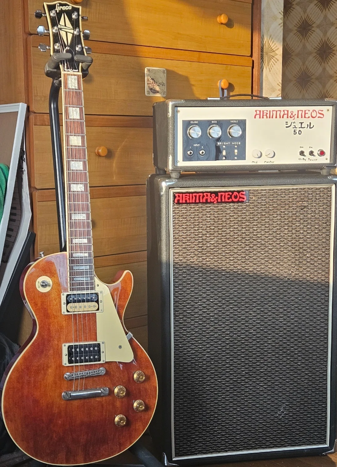 1995年製 Greco Marc Bolan Model レスポールモデル Greco Marc Bolanモデルの真実｜野口ヒロキ(アンプマニア)