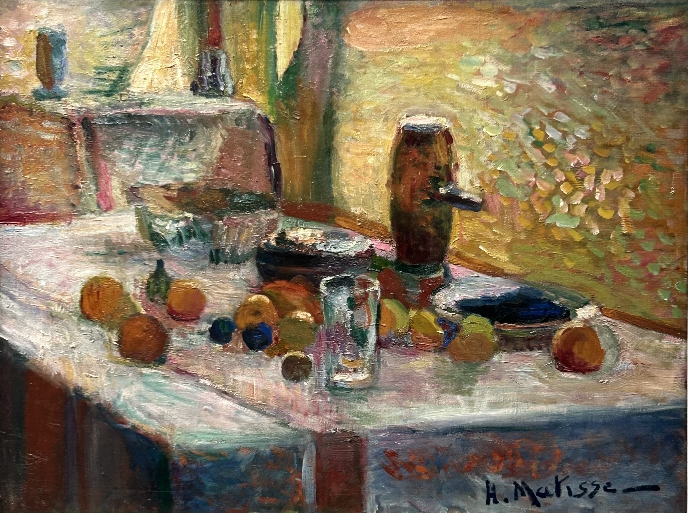 子供のためのオランジュリー美術館(224)予感/若いマティス・オレンジを