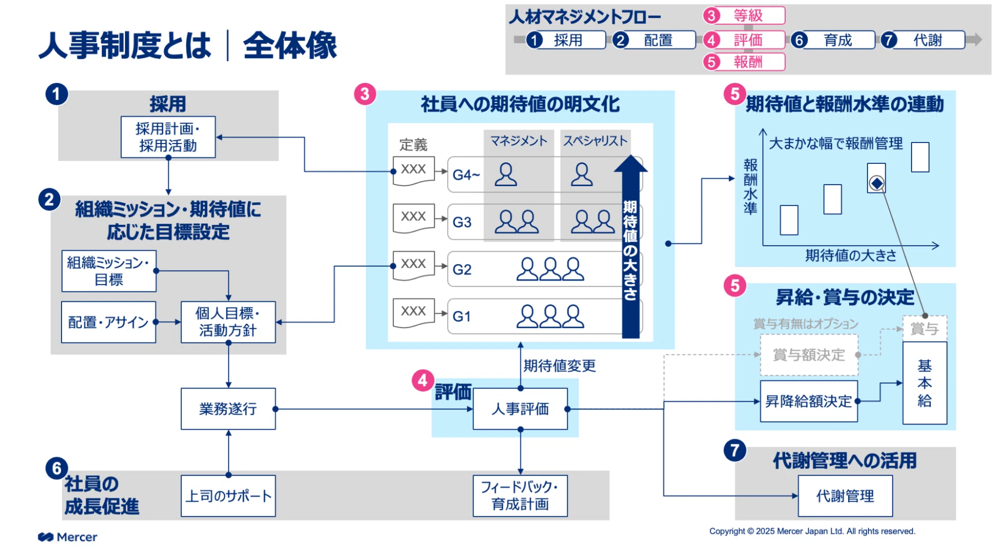 人事制度改革大全 人事制度とは？3つの柱・目的・設計ステップを徹底解説｜未来共創