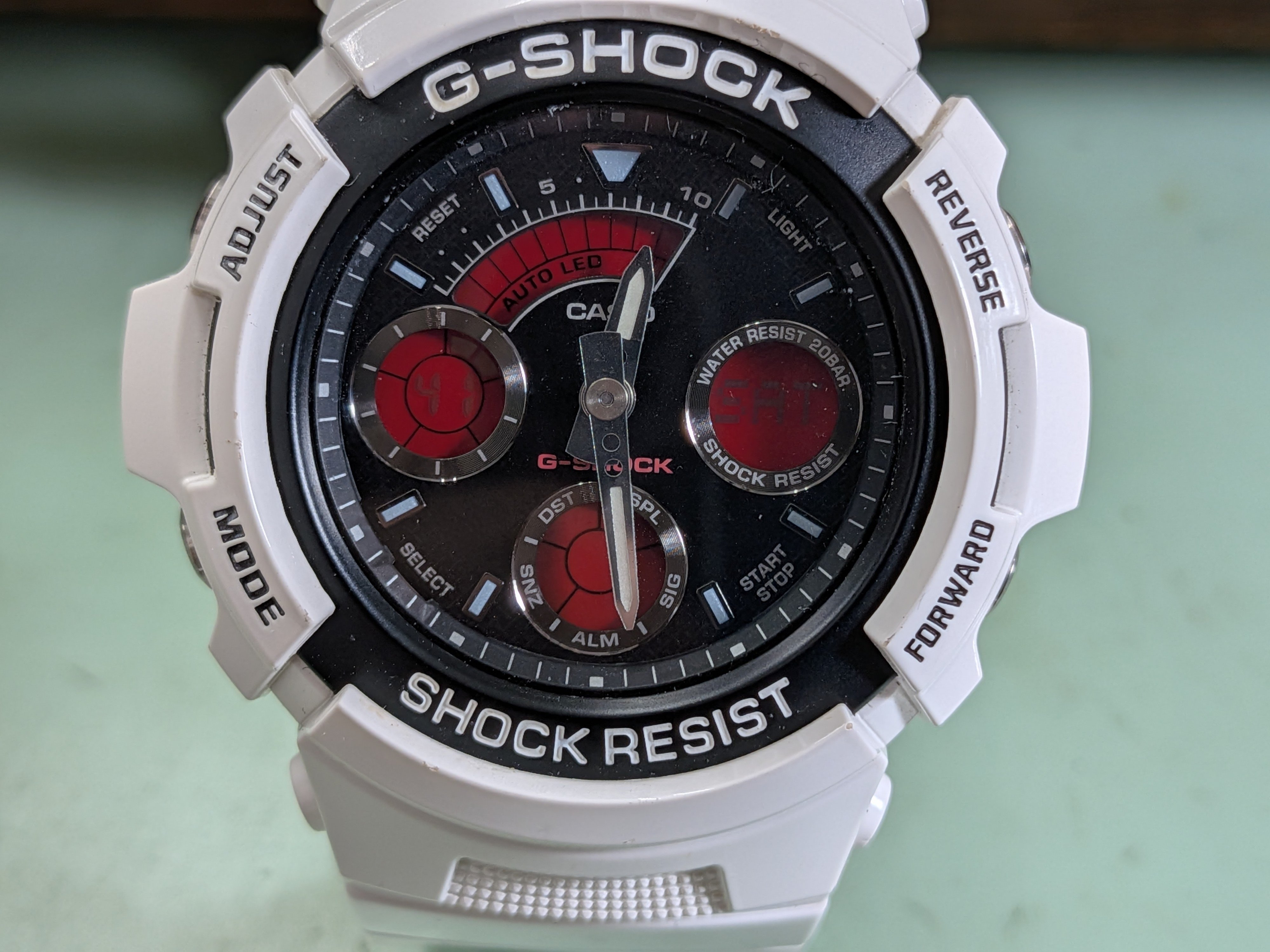 美品　電池交換済　CASIO G-SHOCK　GA-800BL　ターコイズ 美品 電池交換済 CASIO G-SHOCK GA-800BL ターコイズ - メルカリ