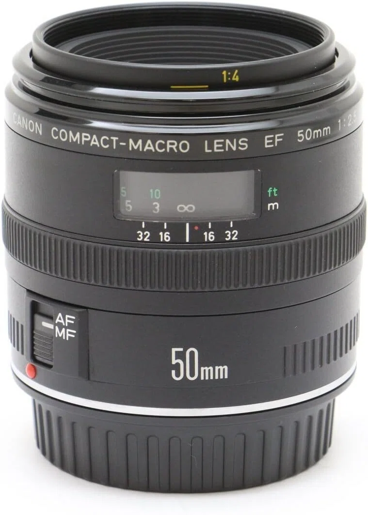 超美品】Canon 単焦点マクロレンズ EF 50mm 1:25 【公式通販】
