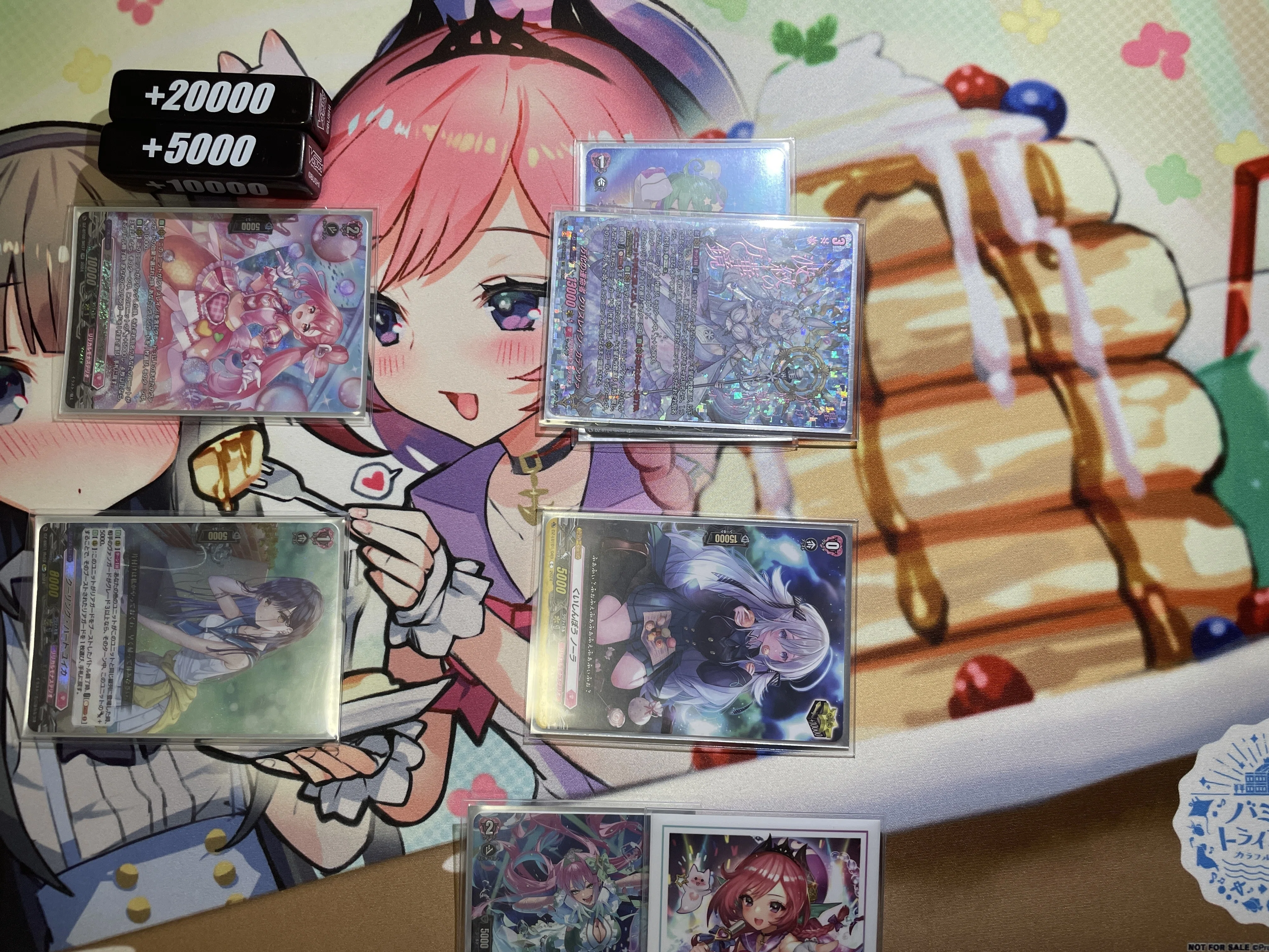 ヴァンガード　クリスレイン　デッキ　ユイカ　フランセット　煌結晶　ハイファイブ ひと和先生がいらっしゃるのでクリスレイン使ってきましたよ