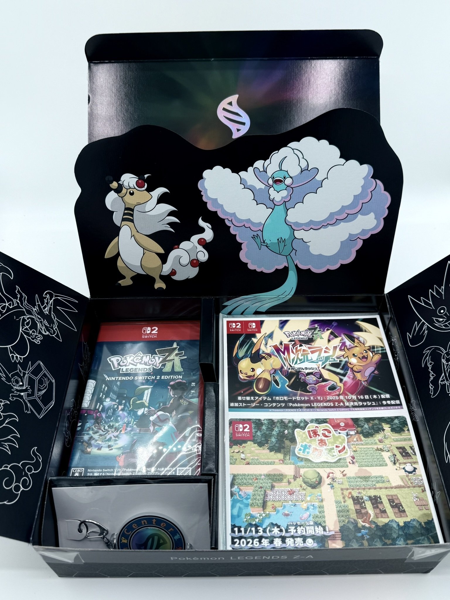 Pokémon LEGENDS Z-Aを開封｜ポケモンのゲームはポケセンで予約しよう