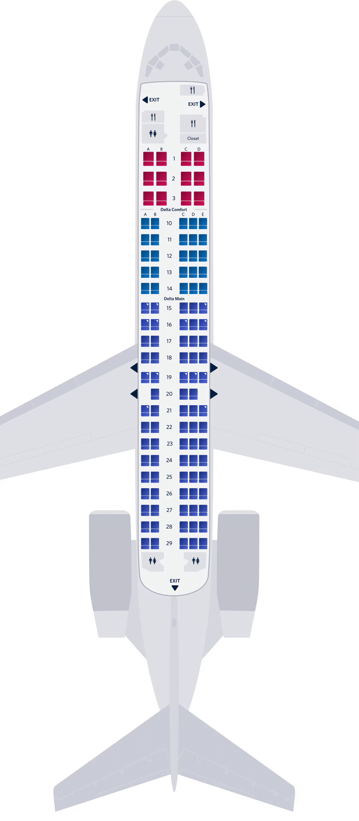 10月18日 NY① デルタ航空 B717 搭乗レビュー｜タカハシ
