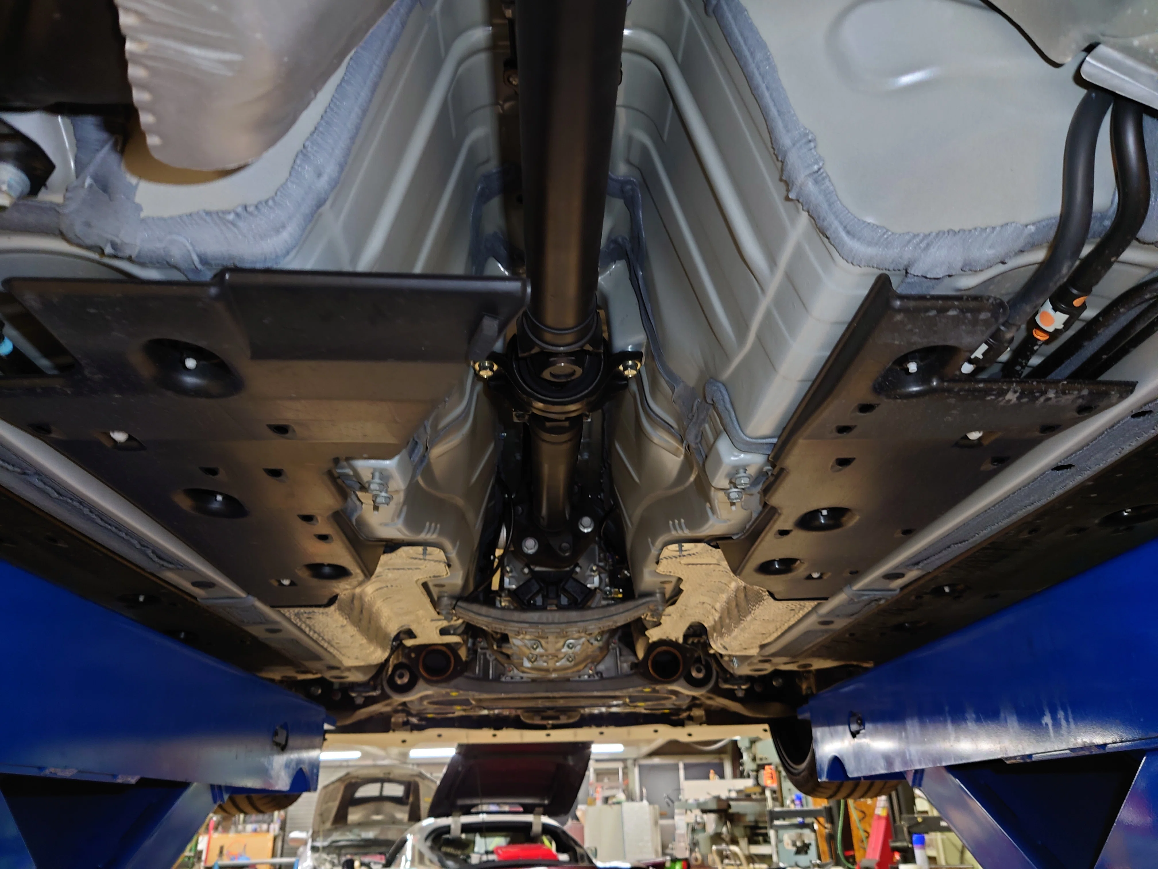 GRX130 マークXの2.5L 4GRエンジンを降ろし3.5L 2GRエンジンに換装した