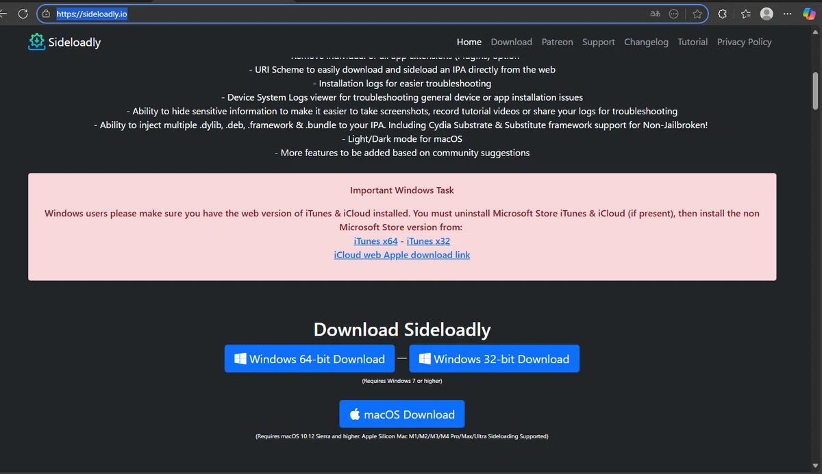 Sideloadlyの特徴、導入方法の紹介｜ごはんドカ食い丸
