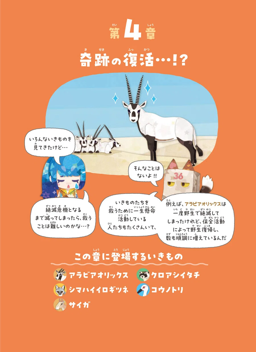 絶滅危機動物ファイル』第4章｜キクチミロ