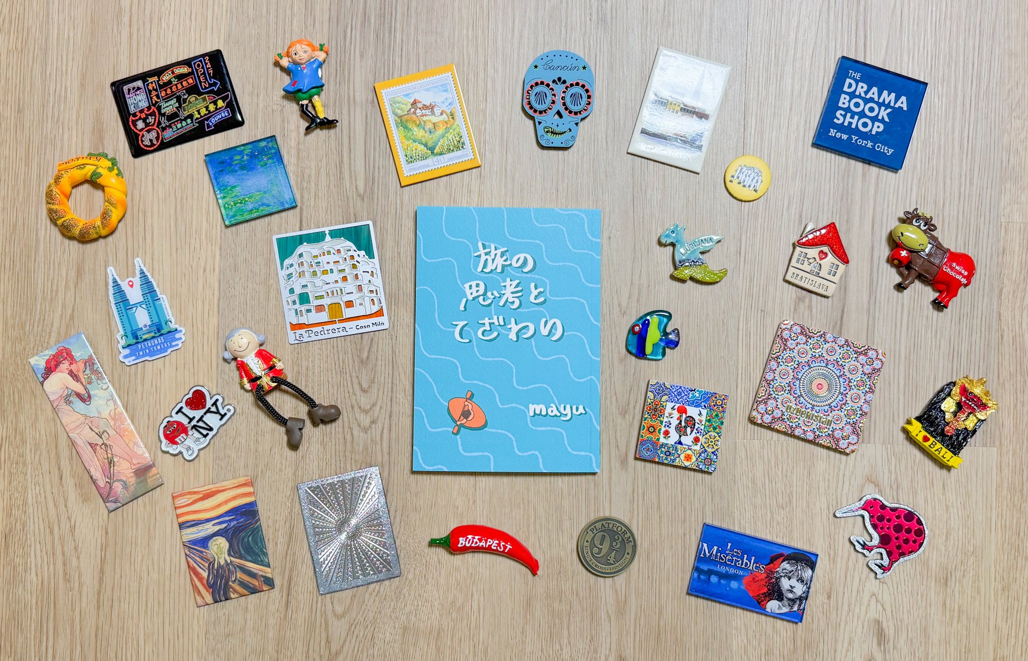 旅行記ZINE『旅の思考とてざわり』できました｜mayu