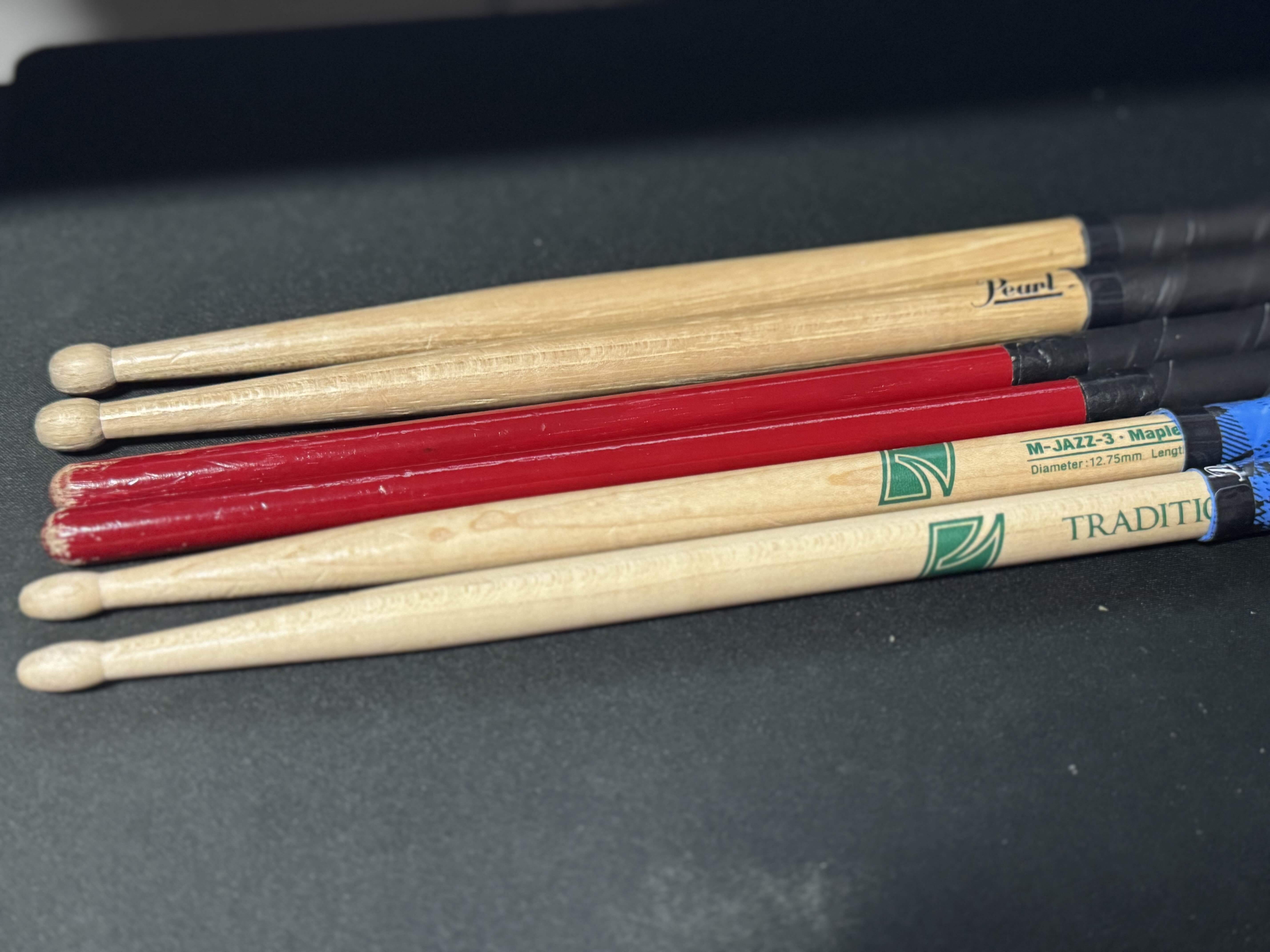 ドラムスティックを新調しました｜まなとぅーん