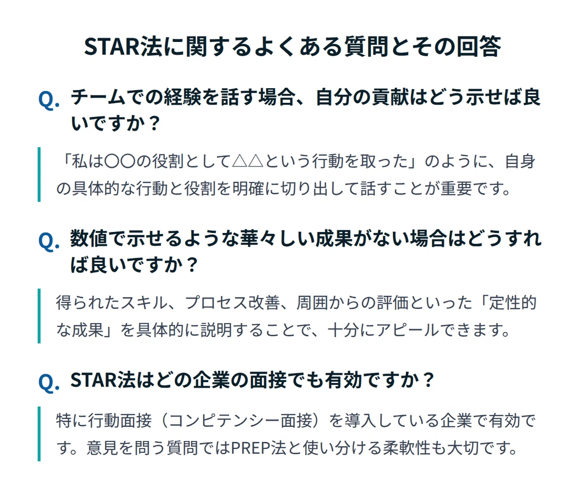 【例文でわかる】STAR法の面接での話し方|テンプレート付で完全ガイド|HORI | 逆転転職・キャリアアドバイザー 💼