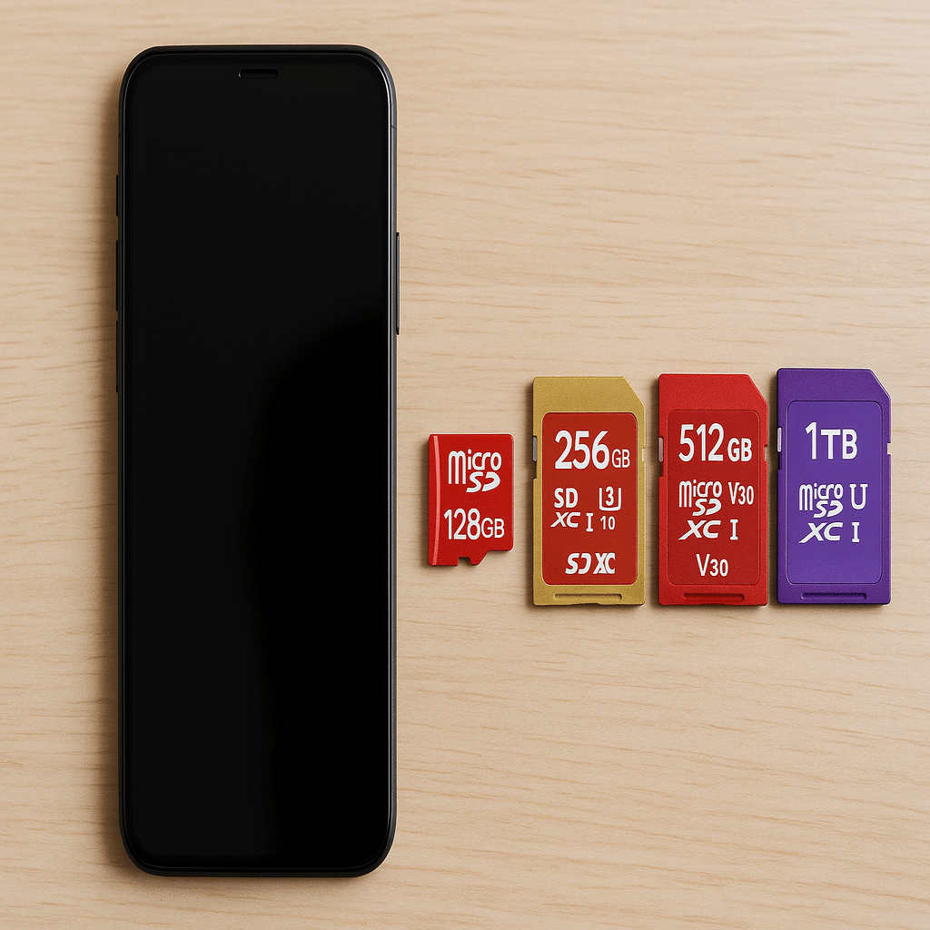 マイクロＳＤカード　１２８ＧＢ　スマホの容量が足りなくなったら写真、動画をＳＤカードに移動！ 最新版】スマホ容量不足を解消！iPhone・Android対応おすすめSDカード