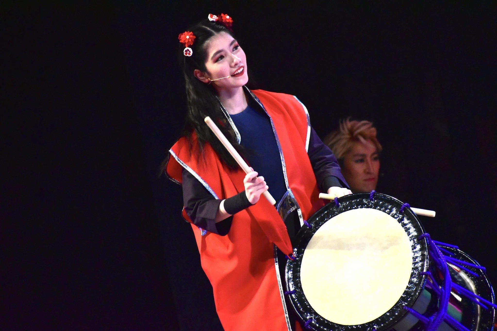 手嶋政夫さんと福島彩菜さんのこと鬼政と鬼彩」名古屋をどりNEO傾奇者