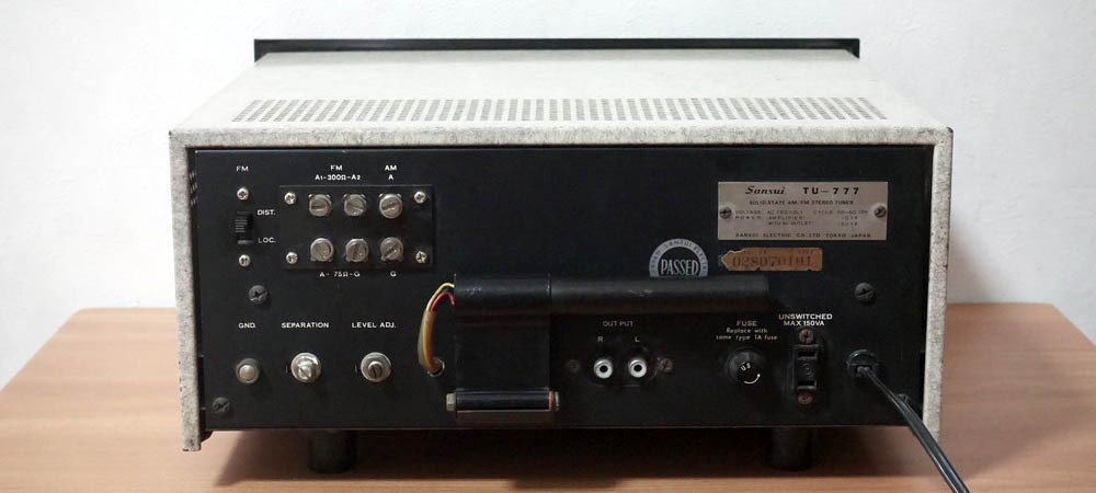 SANSUI TU-777 修理調整記録2｜BLUESS Laboratory