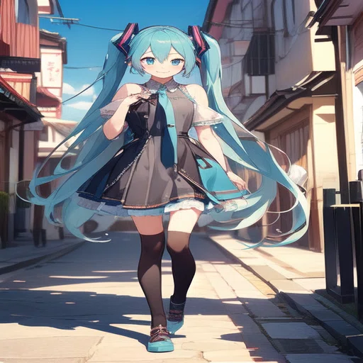 初音ミクのAIイラスト｜スイッチくん🐻😊 │ 自作LLMを趣味で、開発🌈