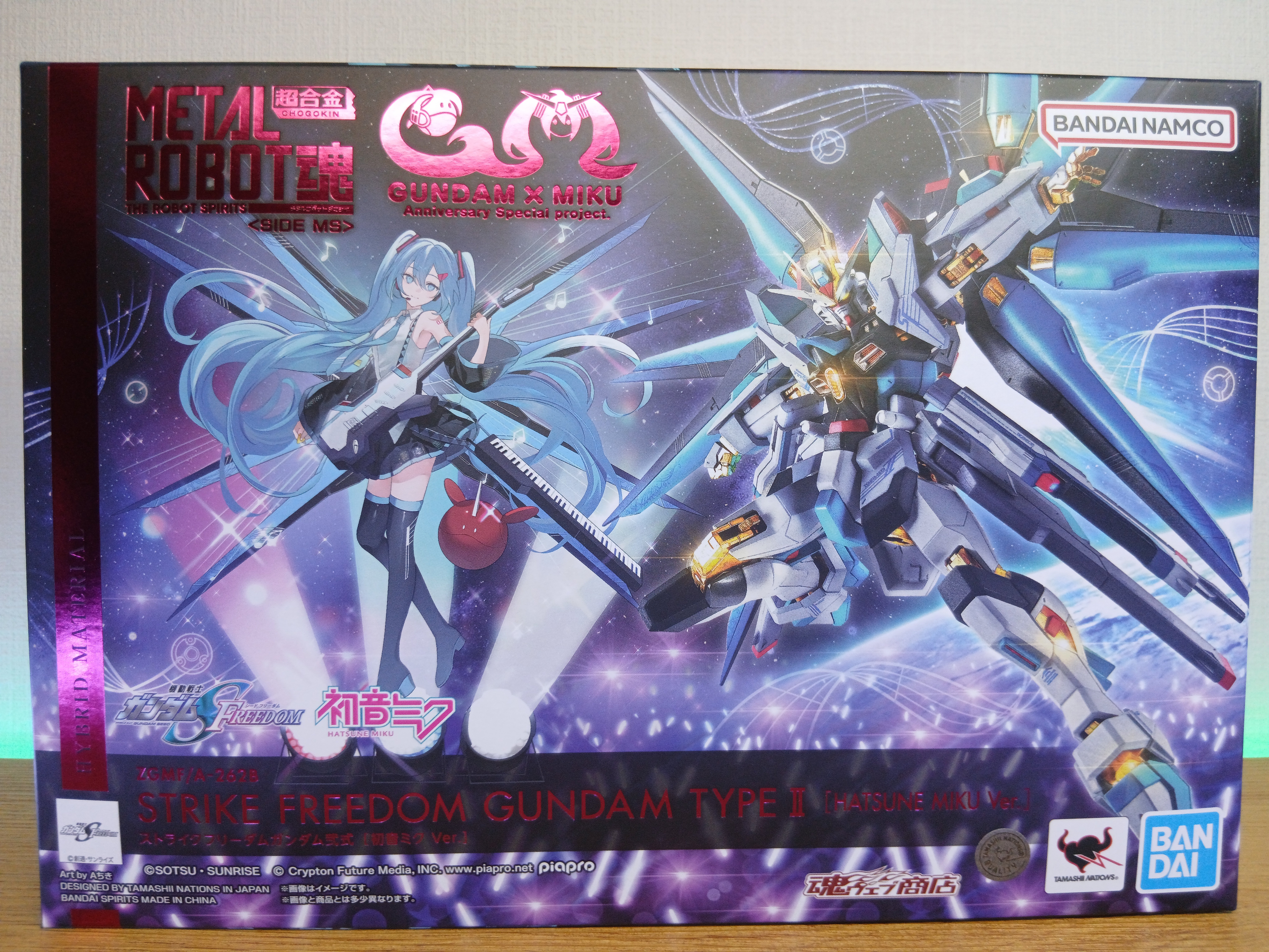 感想]METAL ROBOT魂 ストライクフリーダムガンダム弐式 ［初音ミク Ver