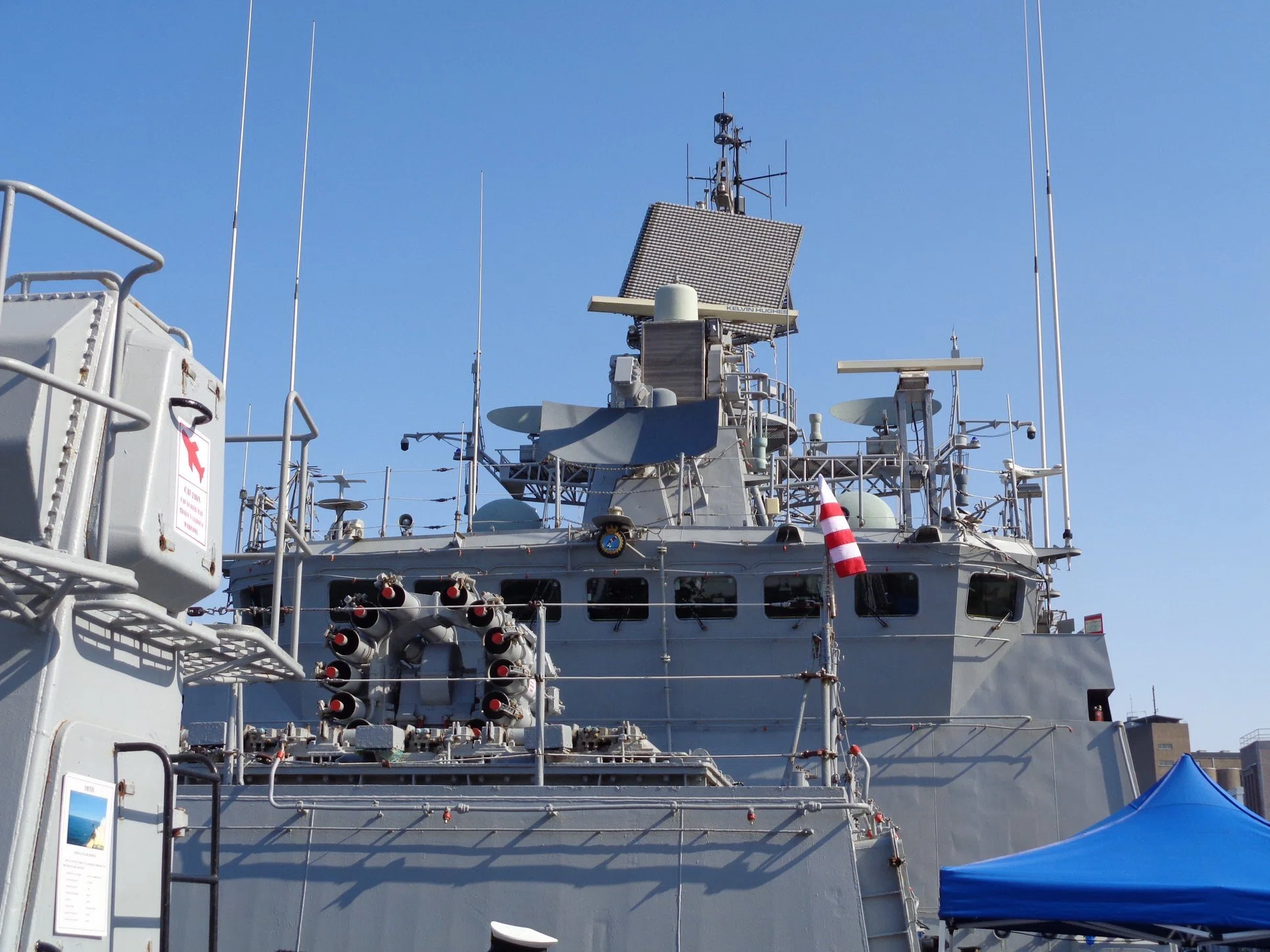 閑話休題】インド海軍フリゲート「タルカシュ」（INS Tarkash）見学