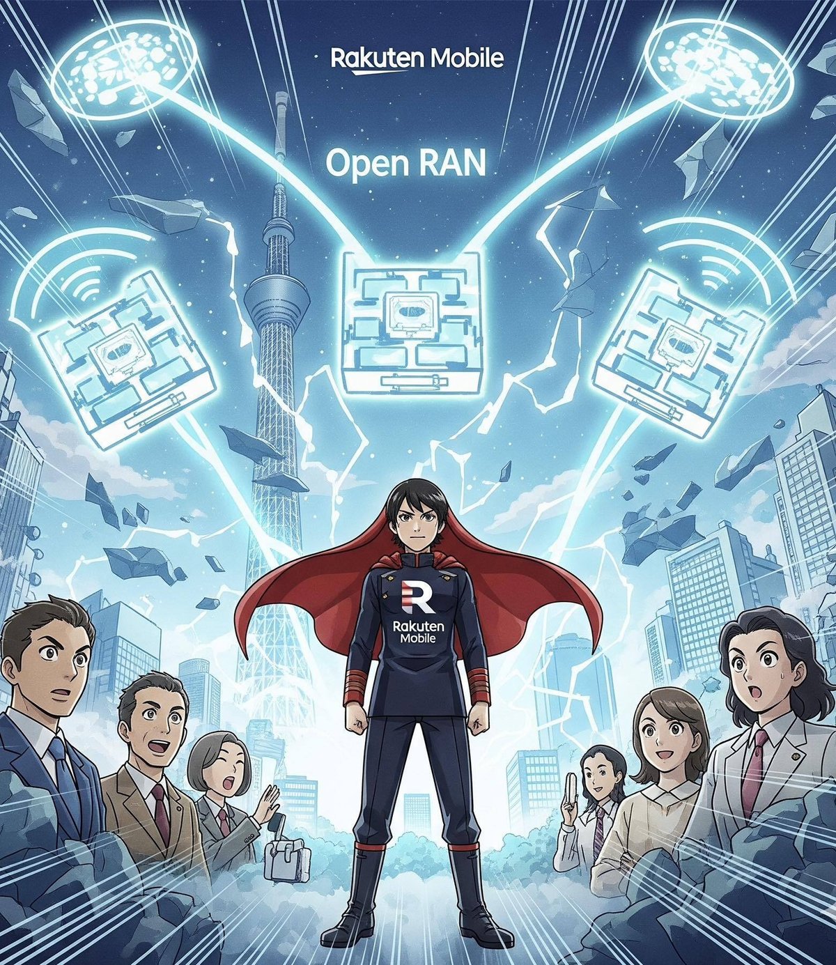 楽天モバイルが切り拓く、Open RANの新たな世界｜楽天モバイルに乗り換えて14,000ポイント