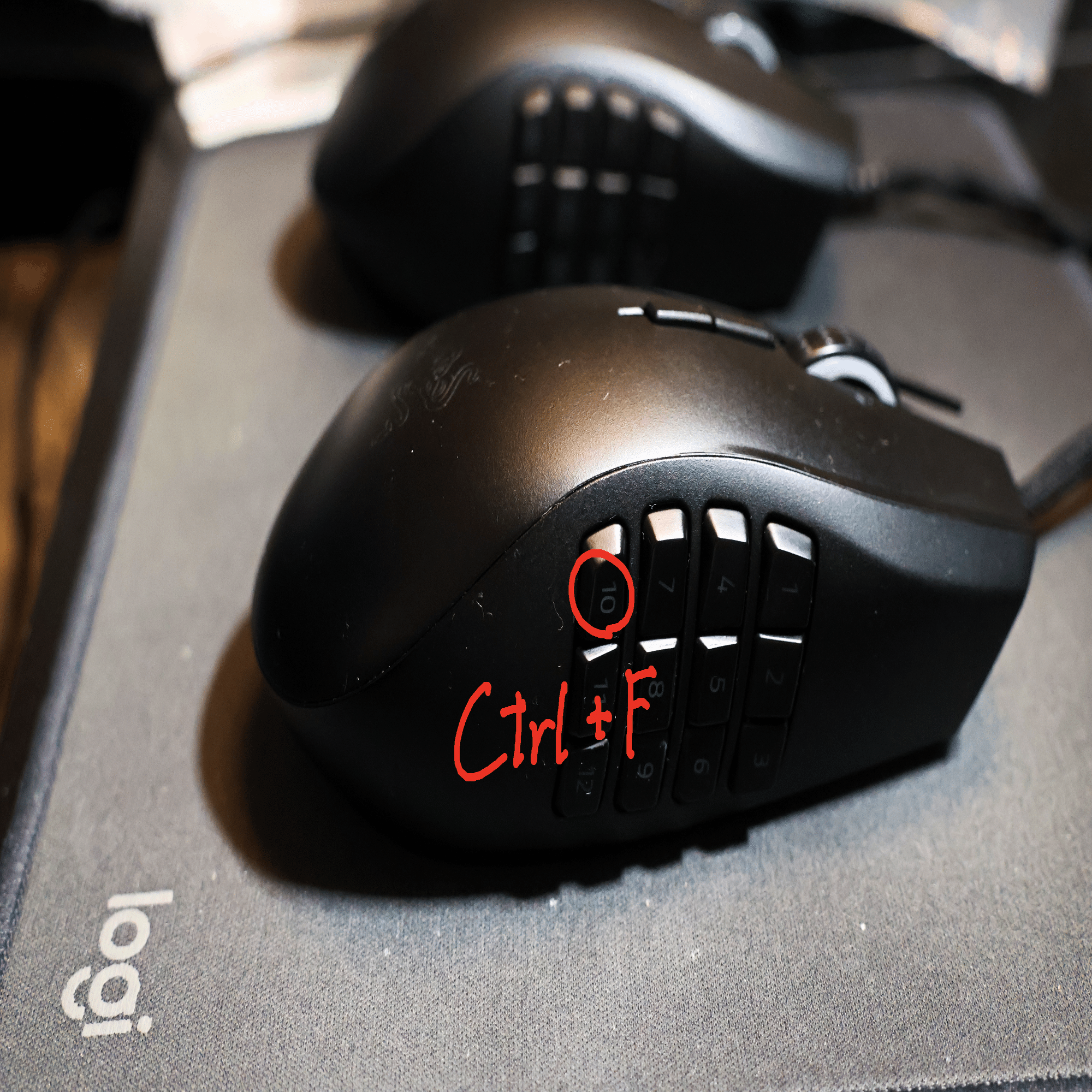 19個もボタンがある左手用マウスを買ってみた話【Razer Naga Left