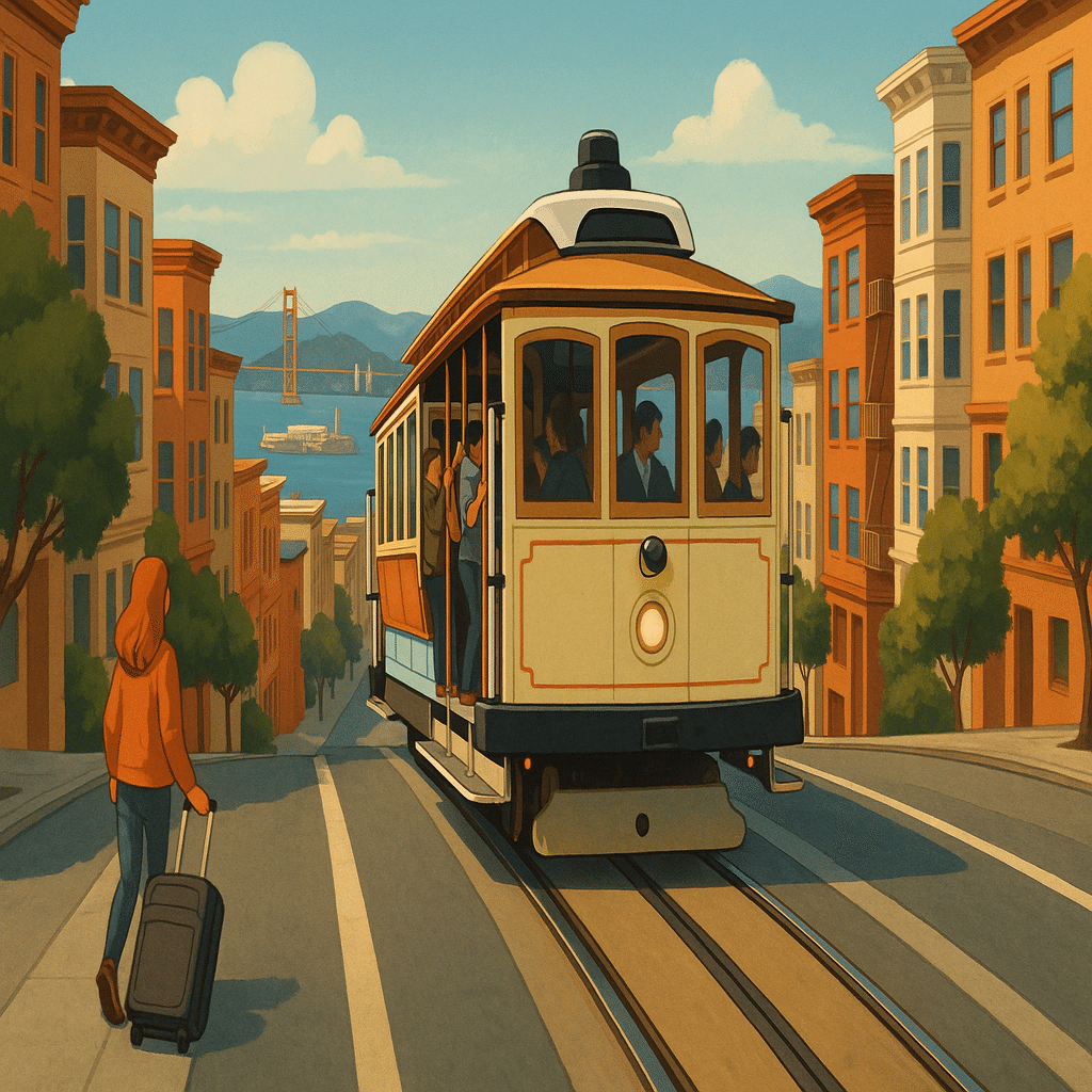 サンフランシスコのケーブルカー完全ガイド｜乗り方・料金・チケット