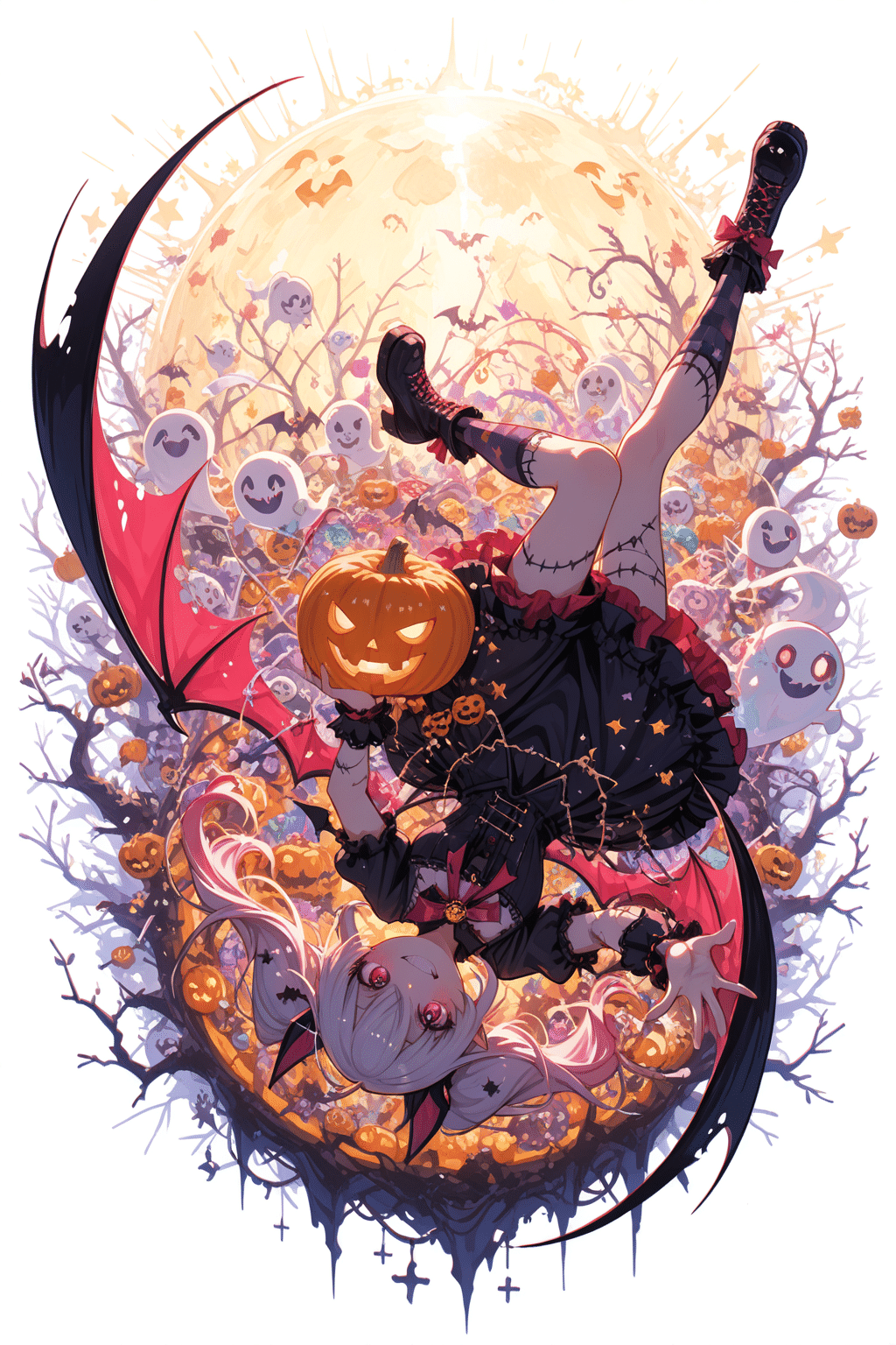 気ままに】ハロウィンイラスト【AIイラスト】｜健太