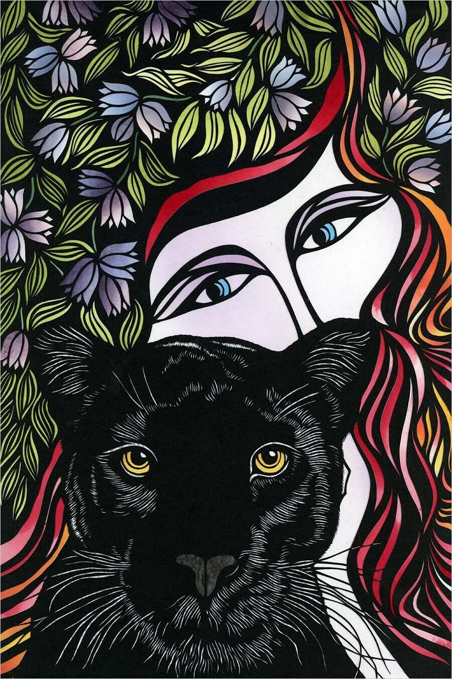 女・豹｜SengaArt