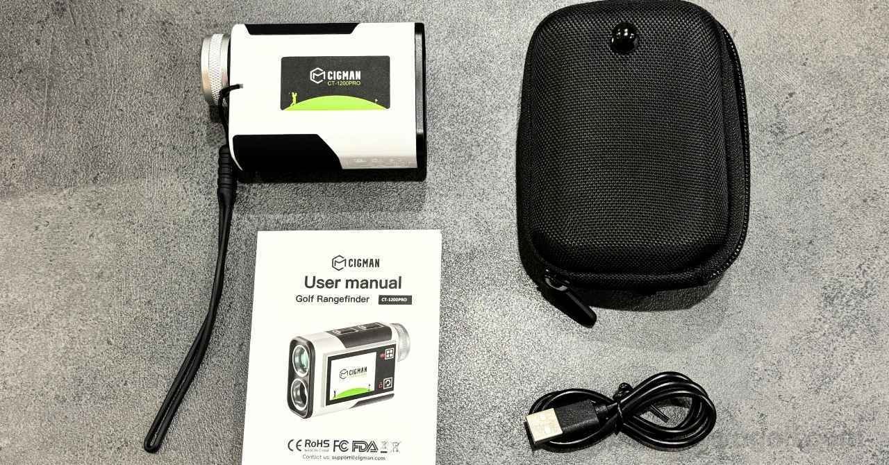 初めての距離計はこれ‼コスパ最強CIGMAN Golf Rangefinder CT