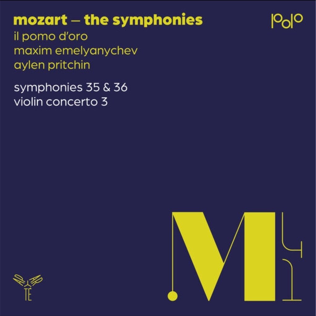 エメリャニチェフのモーツァルト交響曲第35番36番とヴァイオリン協奏曲