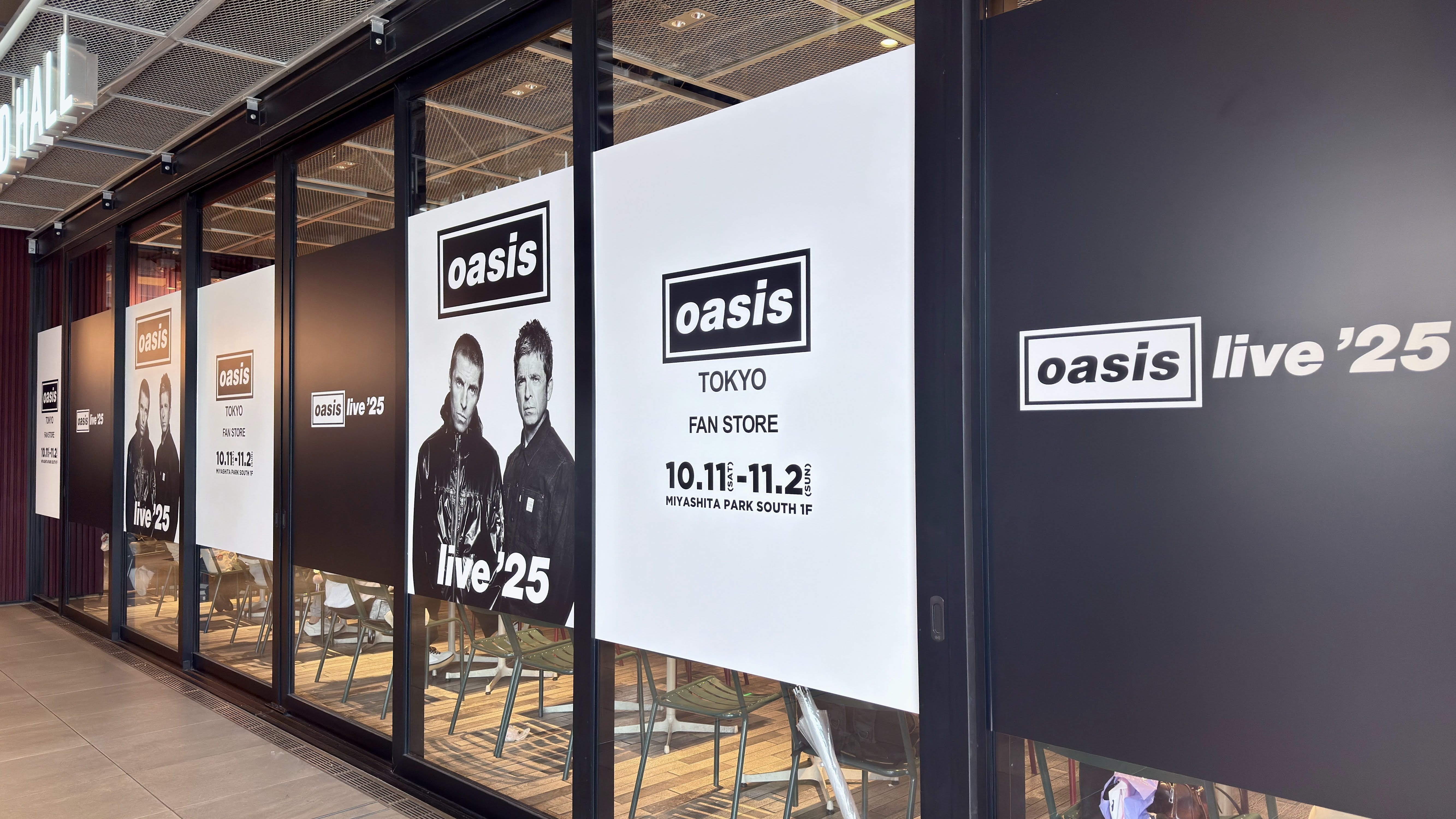 Oasis Tokyo Fan Storeに行ってきた｜るーむ