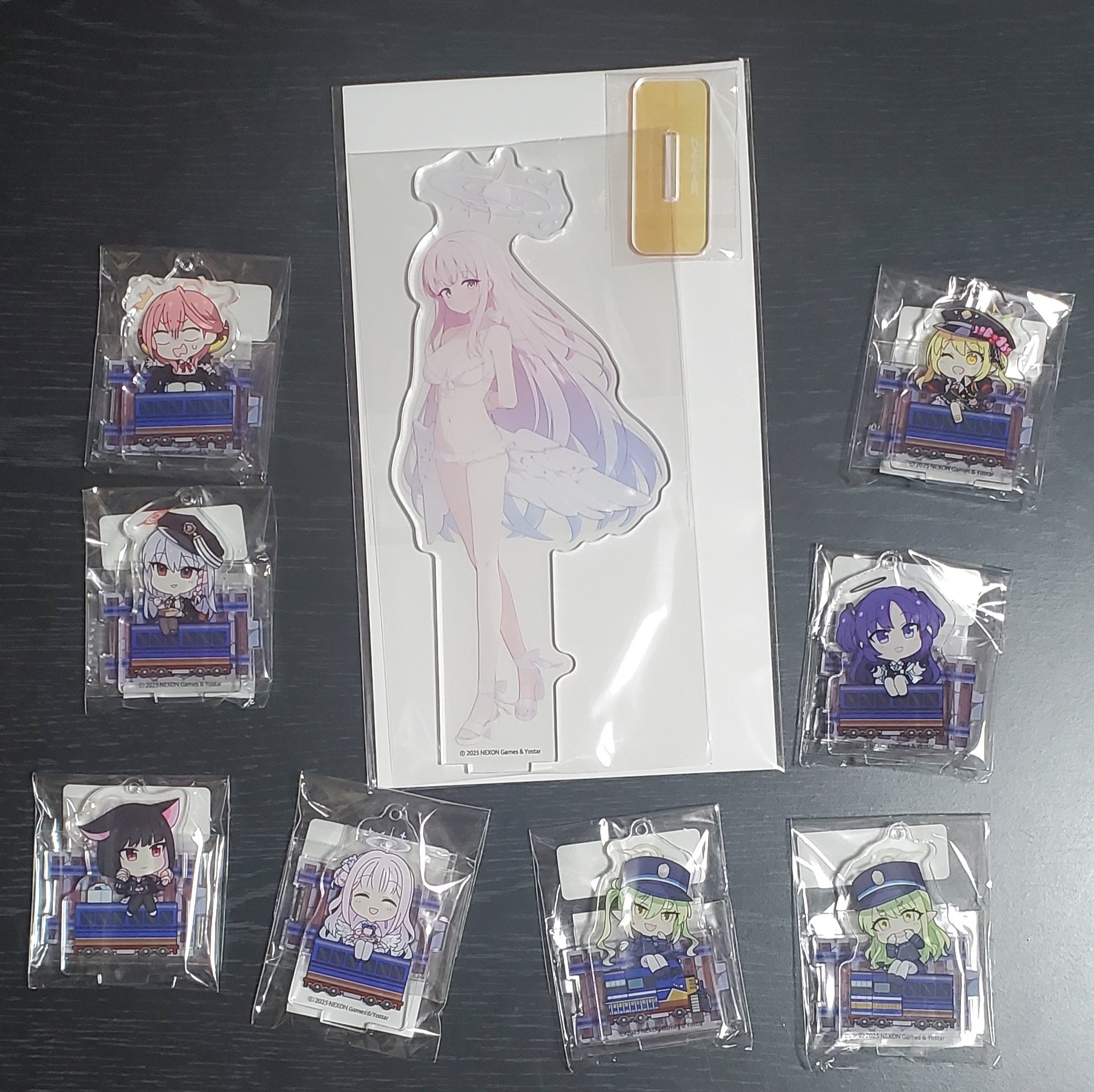 ブルーアーカイブ】4.5th Anniversaryグッズ「連結ちょい乗り