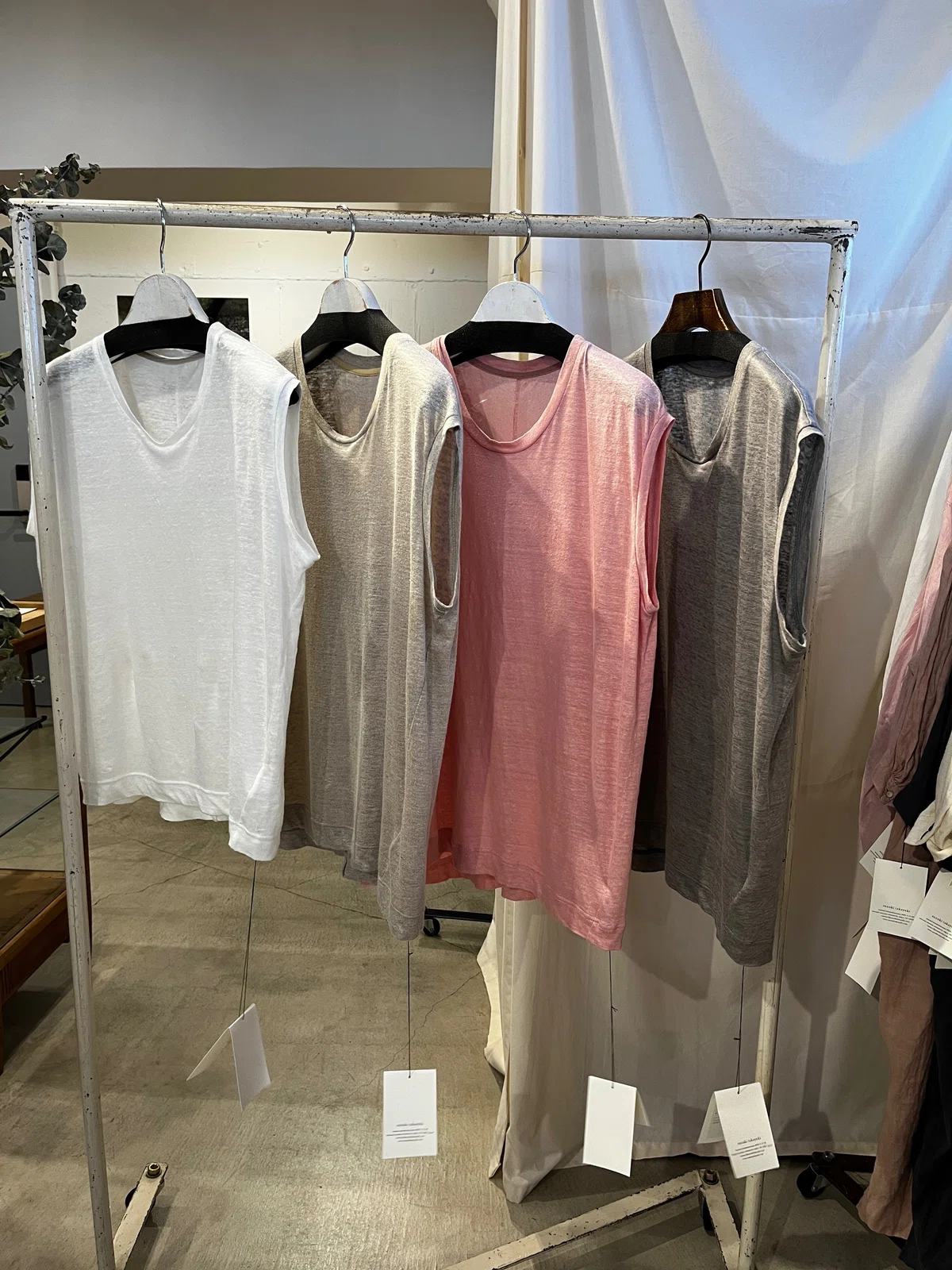 suzuki takayuki 2026 spring-summer 展示会での物撮りでご紹介vol.4 