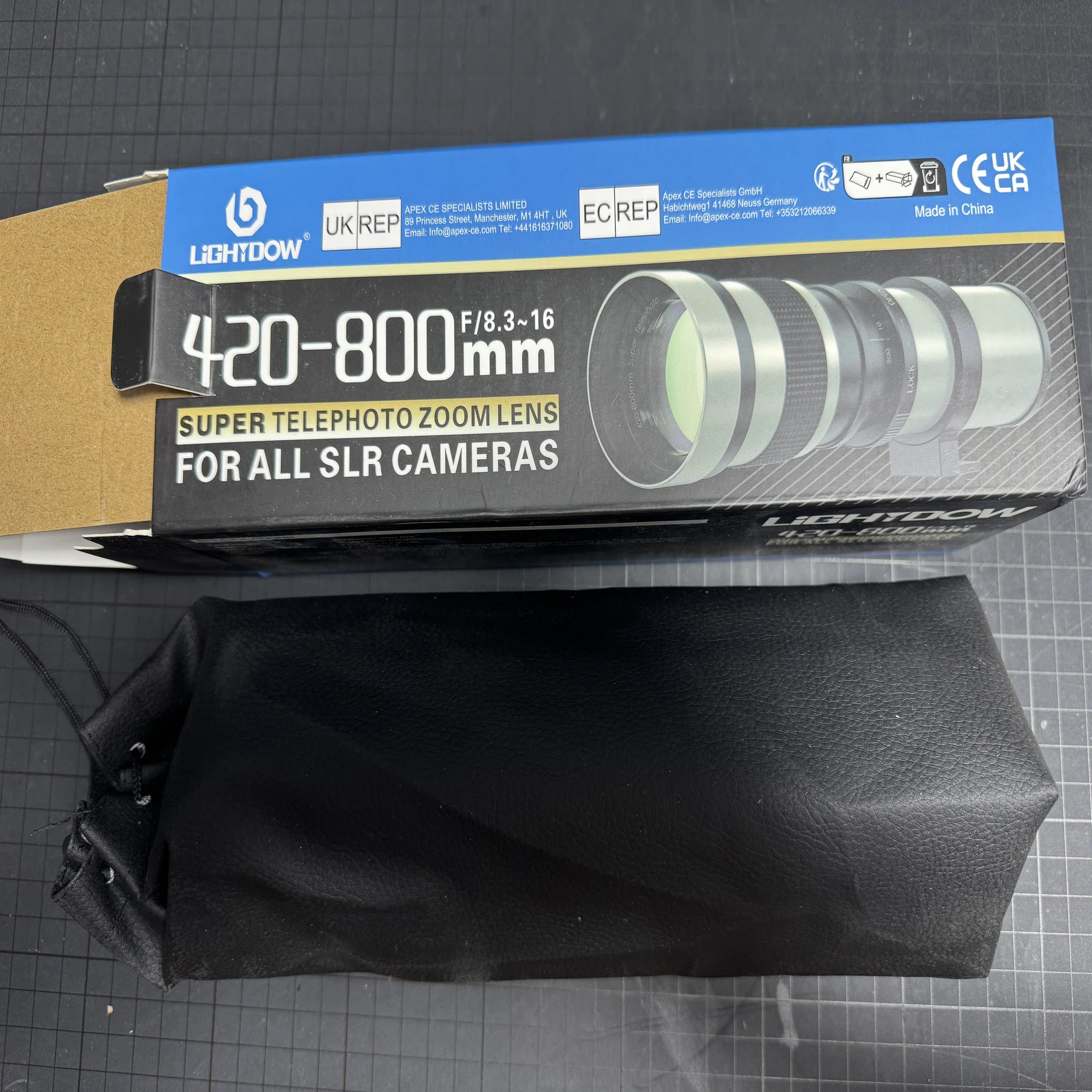 シェフの気まぐれ謎の超望遠レンズ（Lightdow 420mm~1600mm）レビュー 