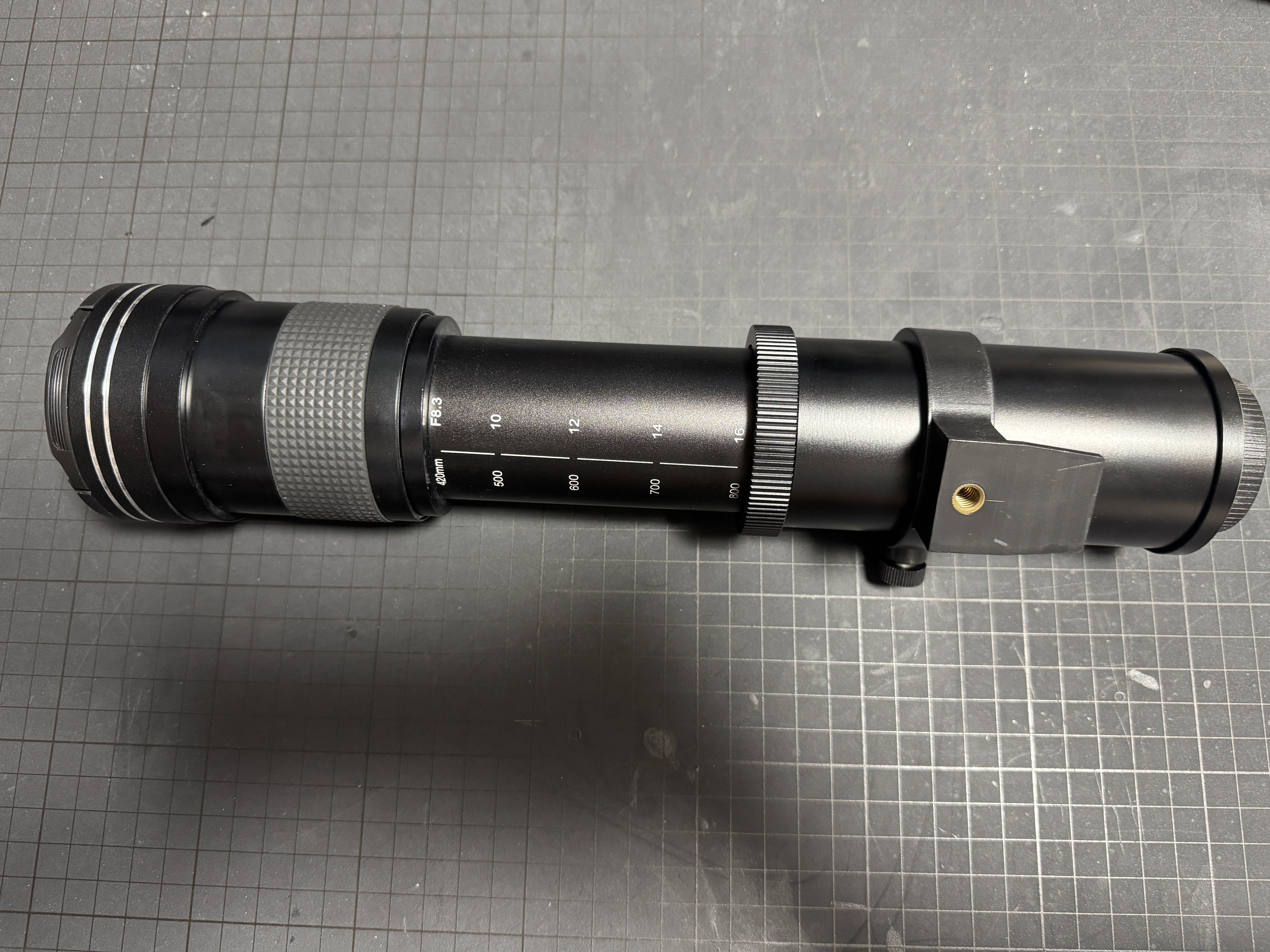 シェフの気まぐれ謎の超望遠レンズ（Lightdow 420mm~1600mm）レビュー