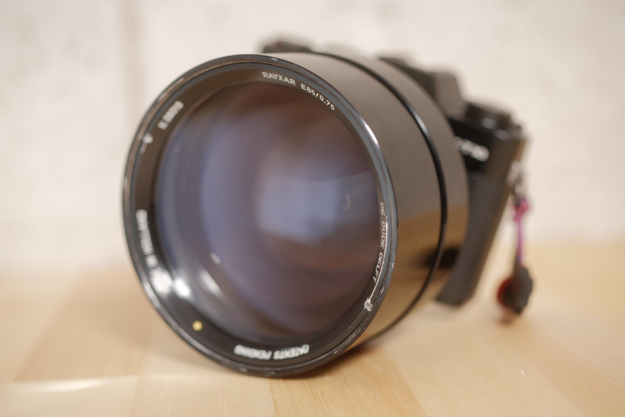 産業用大口径レンズレビュー：De Oude Delft CinelixとRayxar 65mm F0