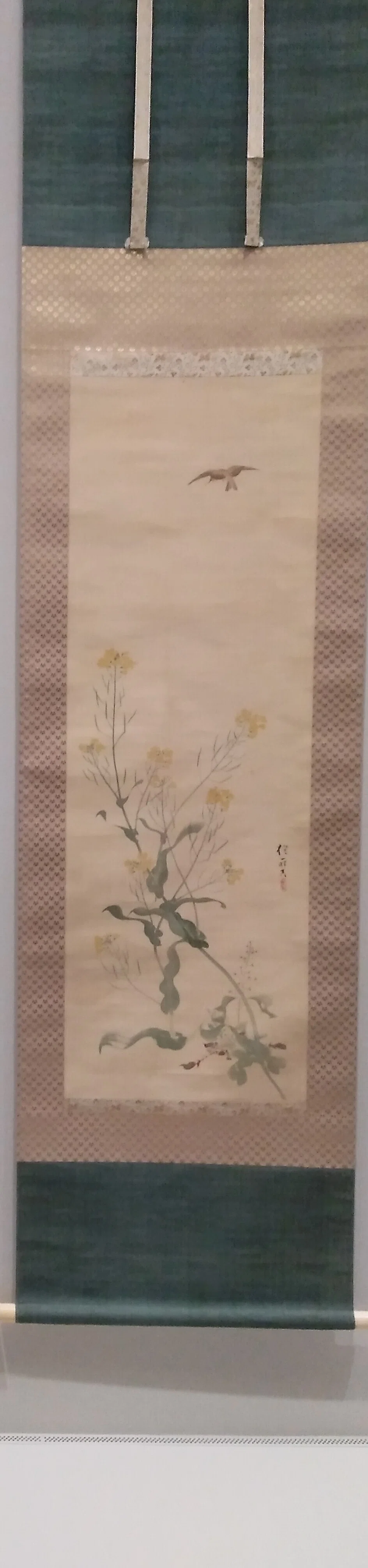 麦穂菜花図（ばくすいさいかず）」酒井抱一 静嘉堂文庫美術館（丸の内