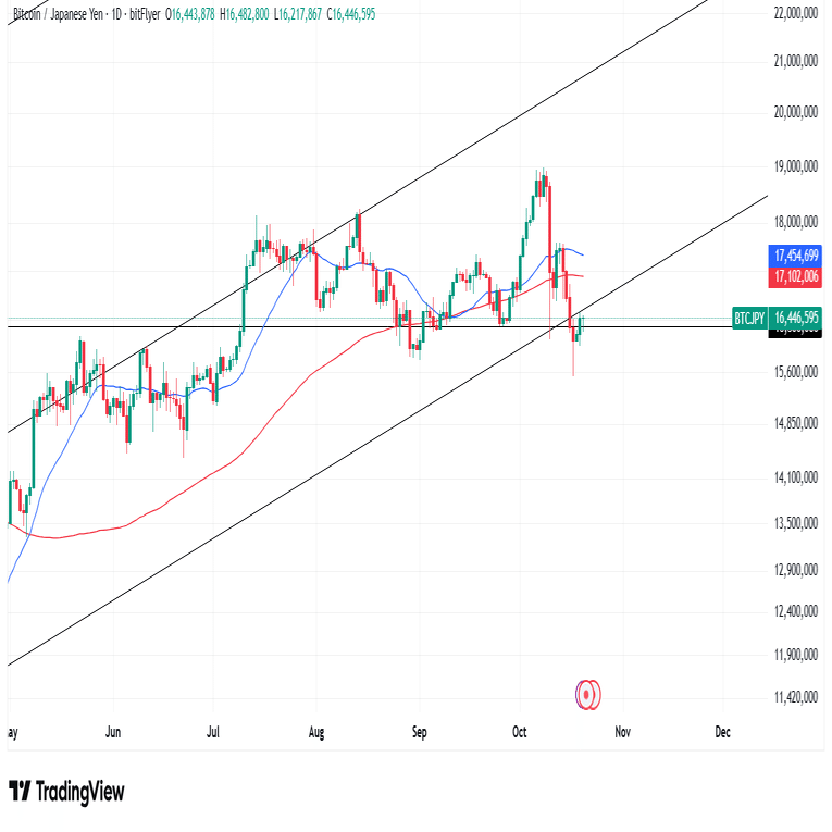 10/20 ビットコイン 今週の相場予測｜U-TAKEMOTO