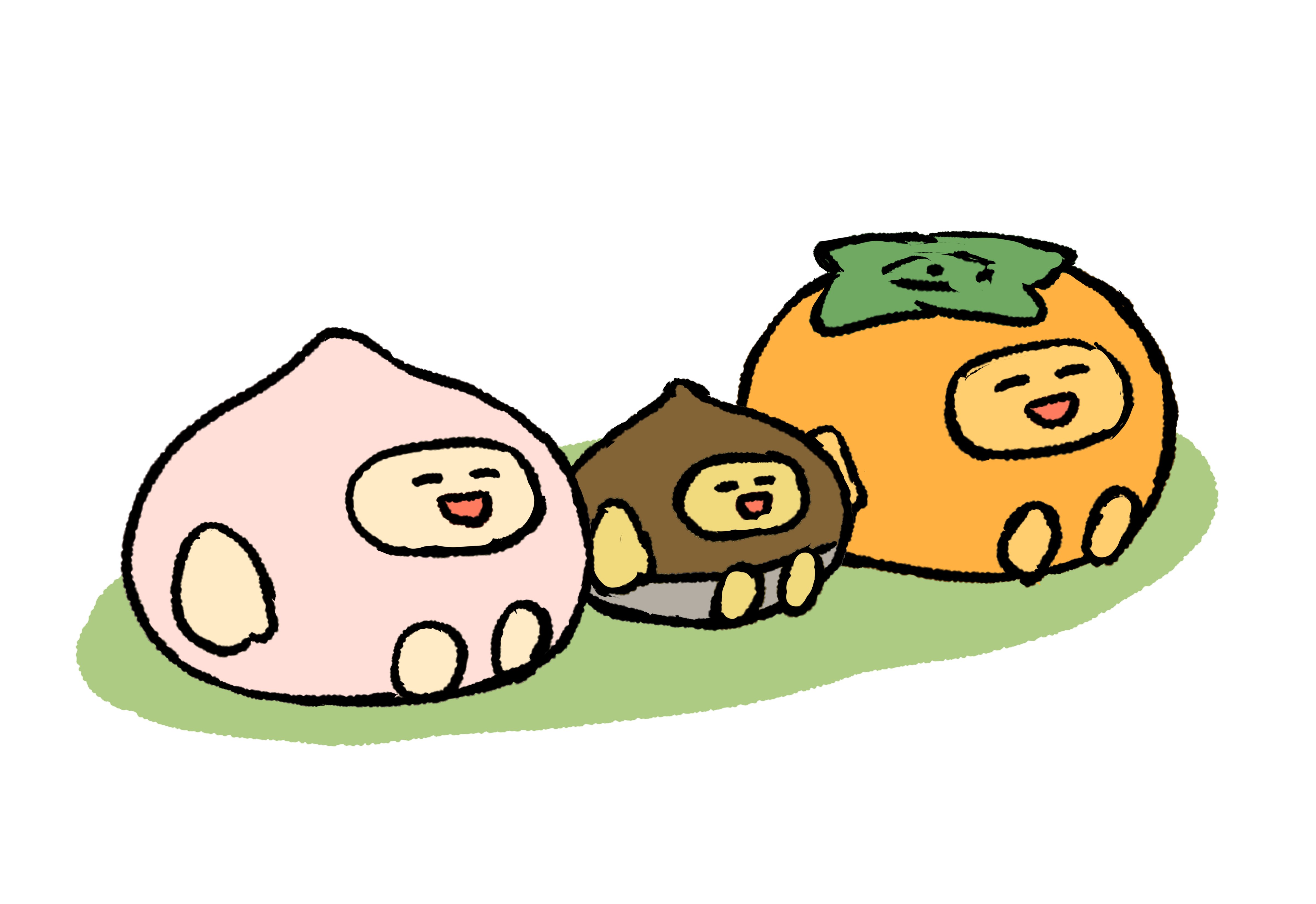 327 モモクリ三年カキ八年｜テツロウ（イラストレーター）