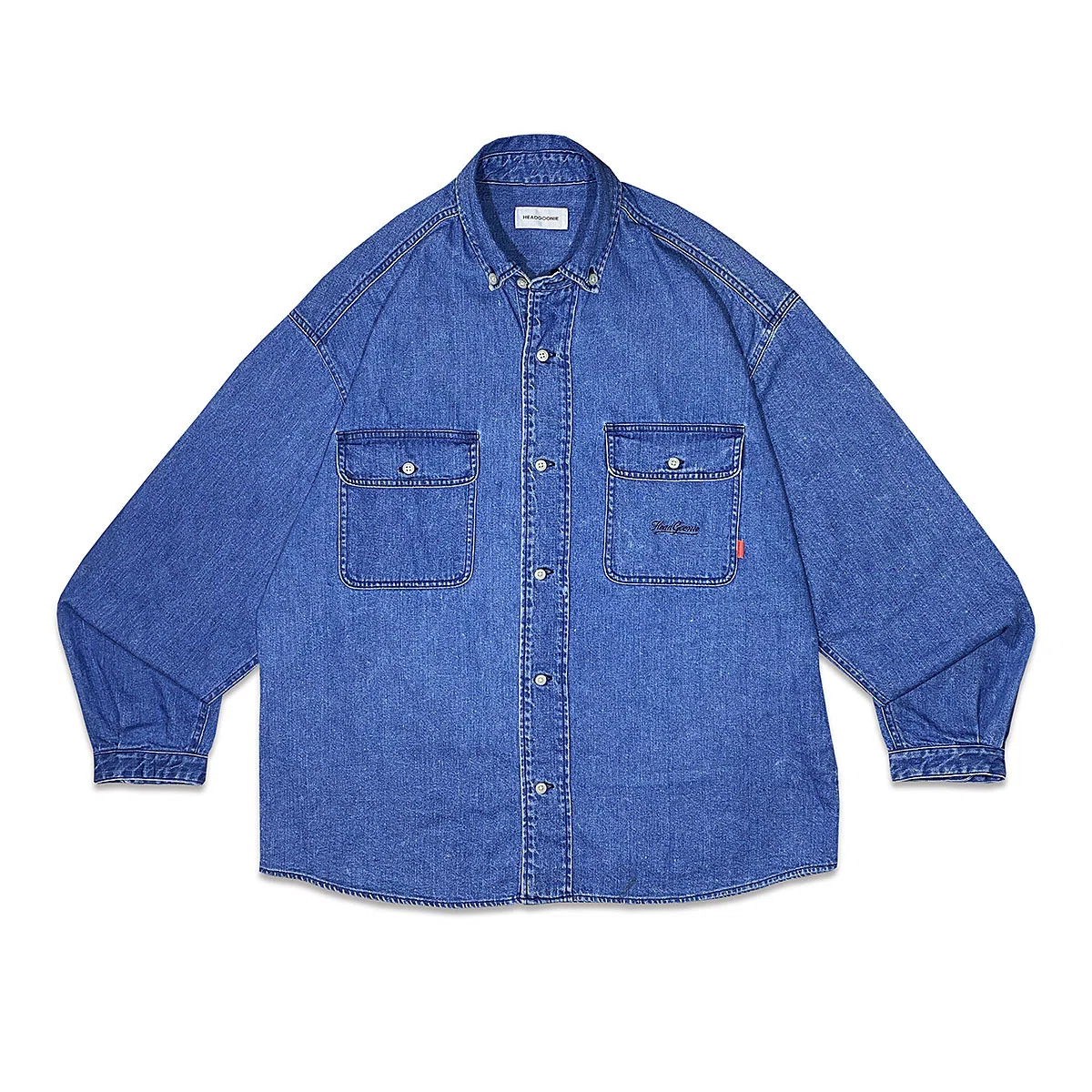 アイテム紹介】 BUTTON DOWN BIG DENIM SHIRTS｜大八木未来(HEADGOONIE)