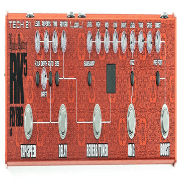 TECH21 FLY RIG 5 のリッチー・コッツェン 最新シグネチャー「RK5 V3