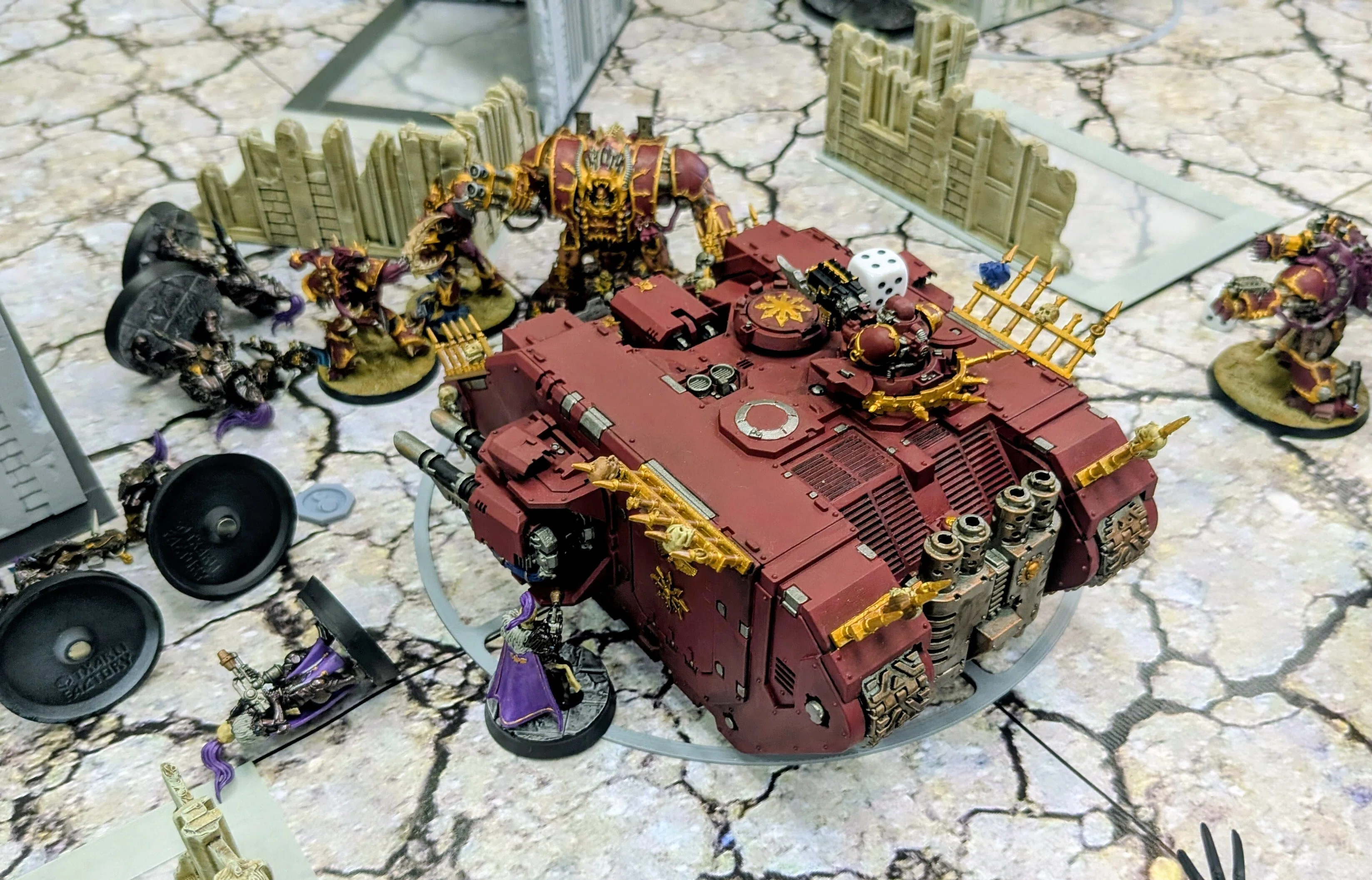 ウォーハンマー40k 10版：プレイレポート ケイオススペースマリーン